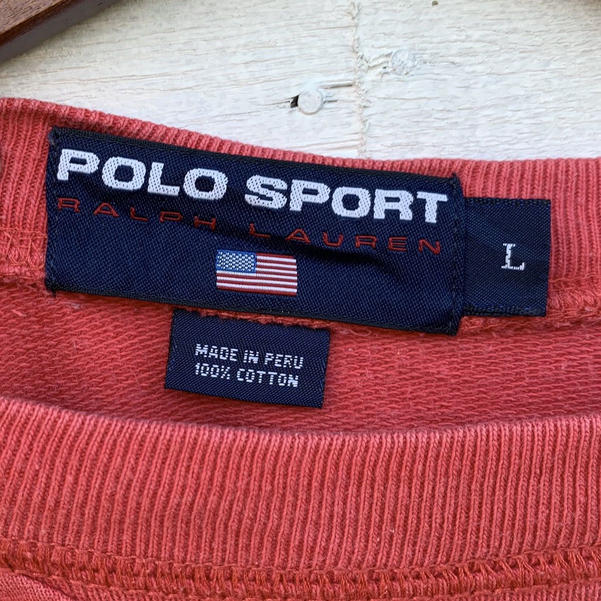 Polo Ralph Lauren Vintage Polo Sport Ralph Lauren Sweatshirt Size US L / EU 52-54 / 3 - 6 Thumbnail