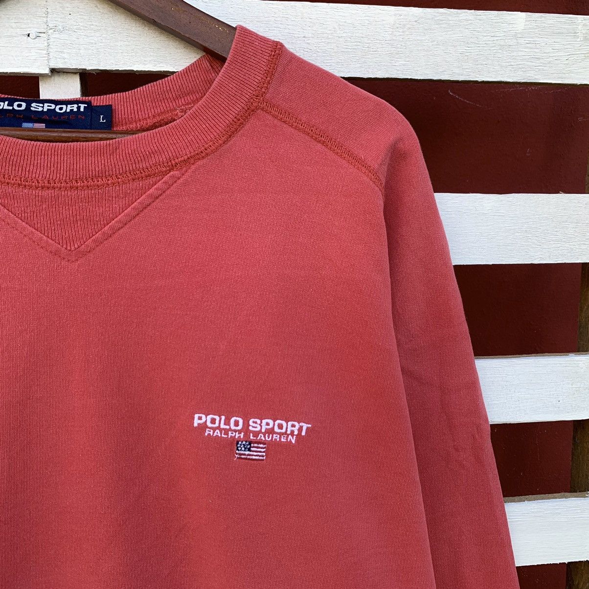 Polo Ralph Lauren Vintage Polo Sport Ralph Lauren Sweatshirt Size US L / EU 52-54 / 3 - 4 Thumbnail