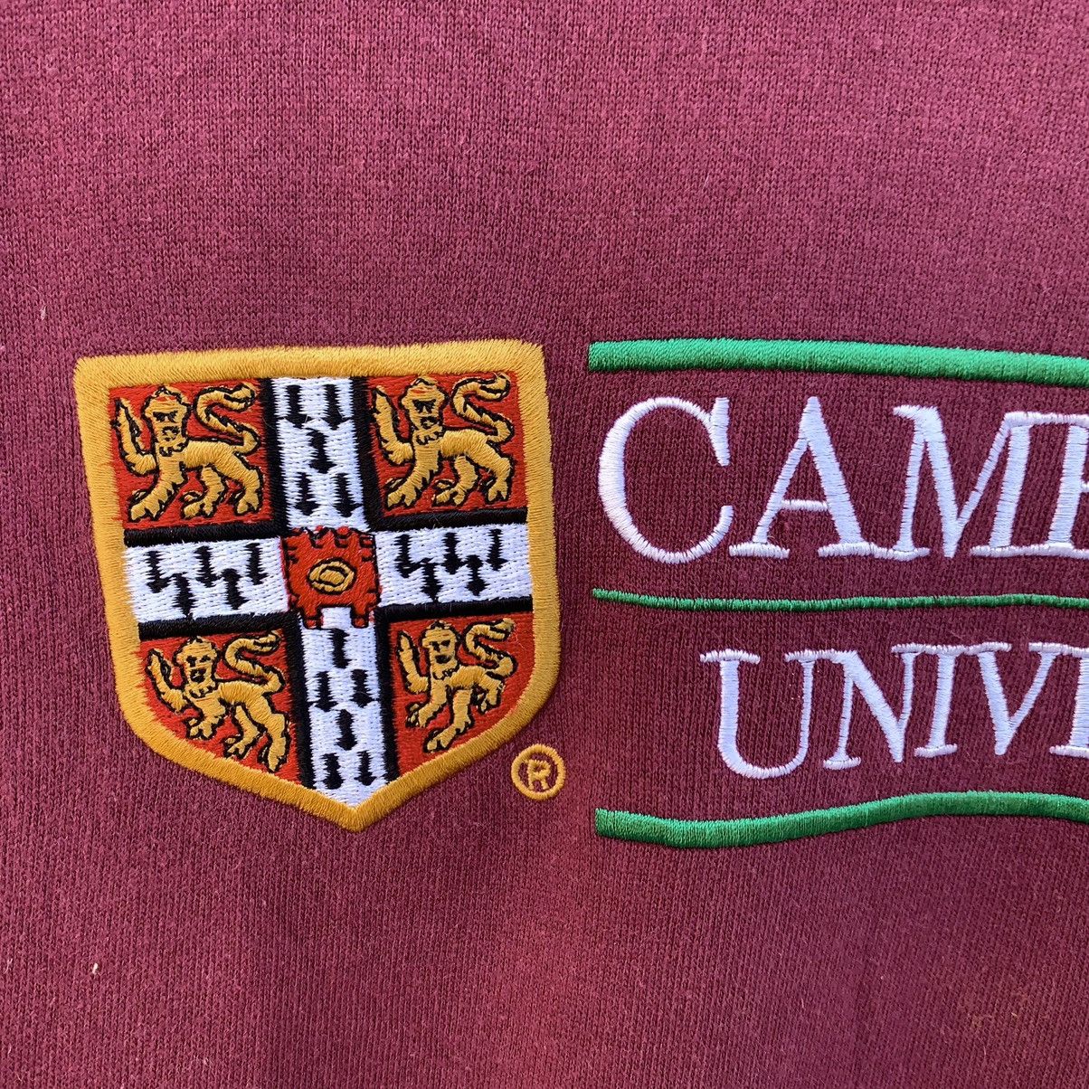 Vintage Vintage Oversized Cambridge University Embroidered Logo Size XL / US 12-14 / IT 48-50 - 5 Thumbnail