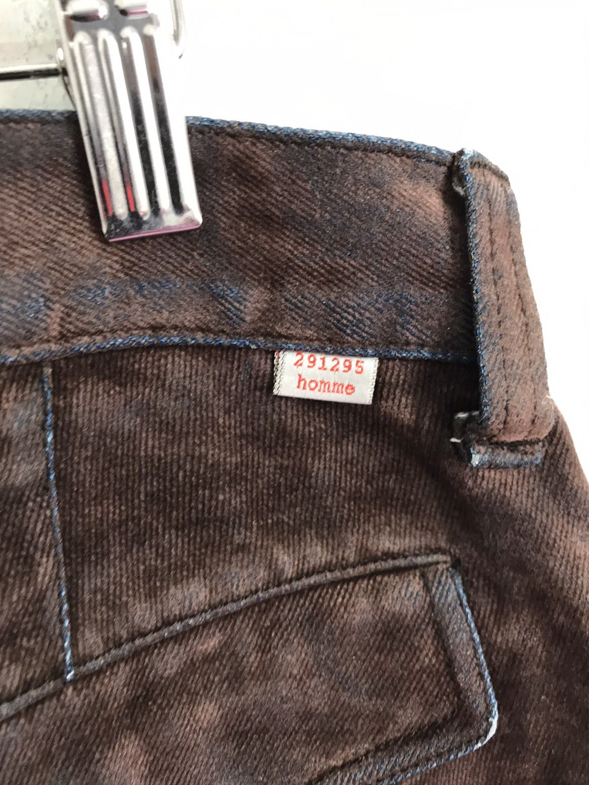 Japanese Brand 🇯🇵Vintage 291295 Homme Suede Bush Pant Size US 30 / EU 46 - 8 Thumbnail