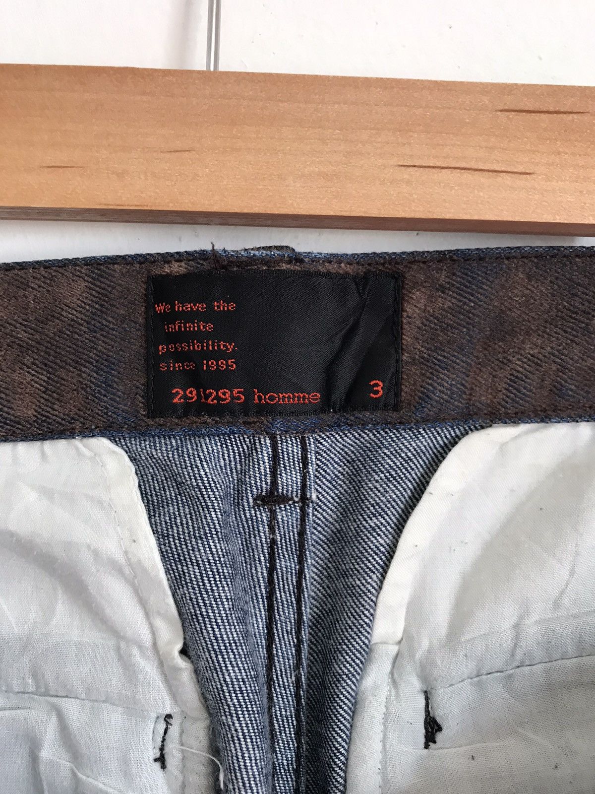 Japanese Brand 🇯🇵Vintage 291295 Homme Suede Bush Pant Size US 30 / EU 46 - 9 Thumbnail