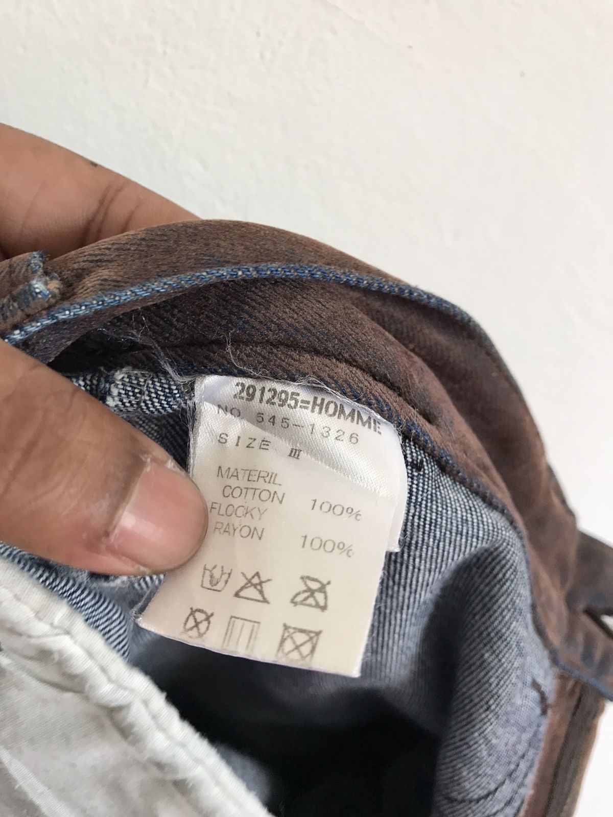 Japanese Brand 🇯🇵Vintage 291295 Homme Suede Bush Pant Size US 30 / EU 46 - 11 Thumbnail