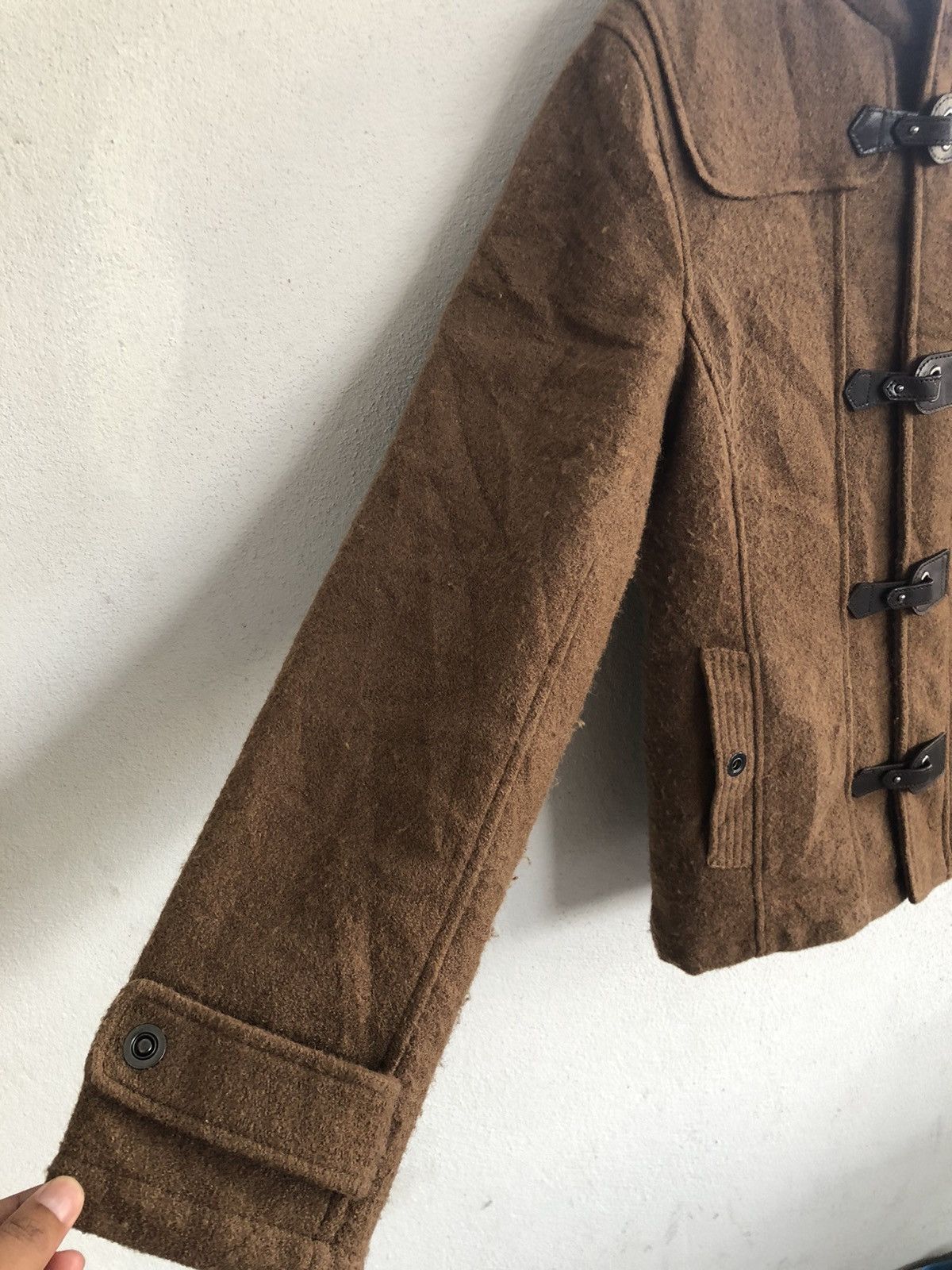 In The Attic in the attic punk style wool jacket hoodie Size US L / EU 52-54 / 3 - 3 Thumbnail