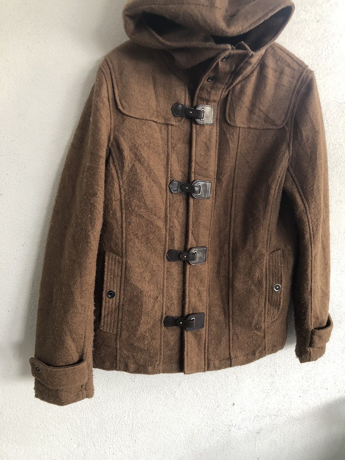 In The Attic in the attic punk style wool jacket hoodie Size US L / EU 52-54 / 3 - 6 Thumbnail