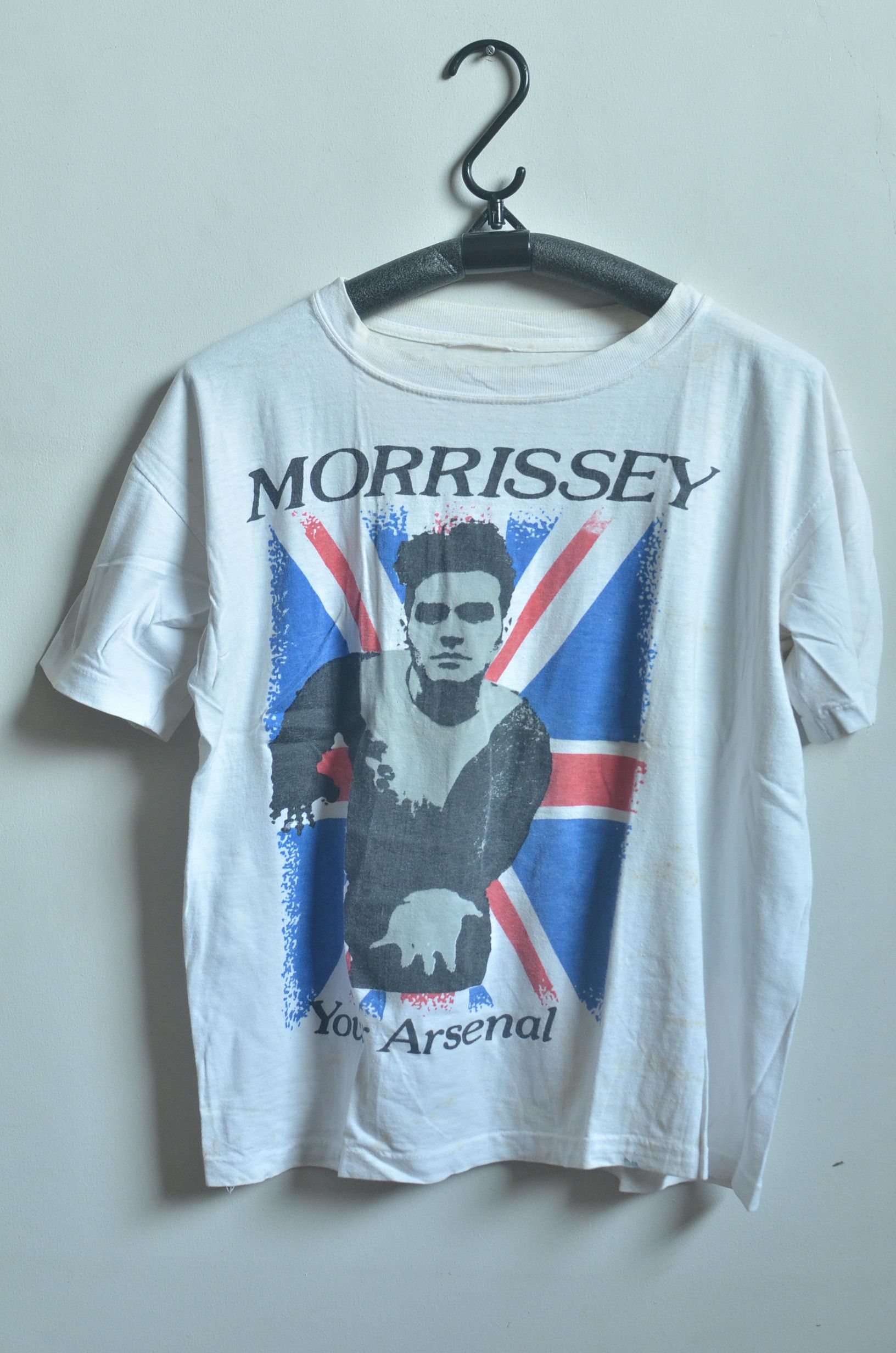 Band Tees TRUE VINTAGE MORRISSEY YOUR ARESENAL 1992 TOUR SHIRT Size US M / EU 48-50 / 2 - 1 Thumbnail
