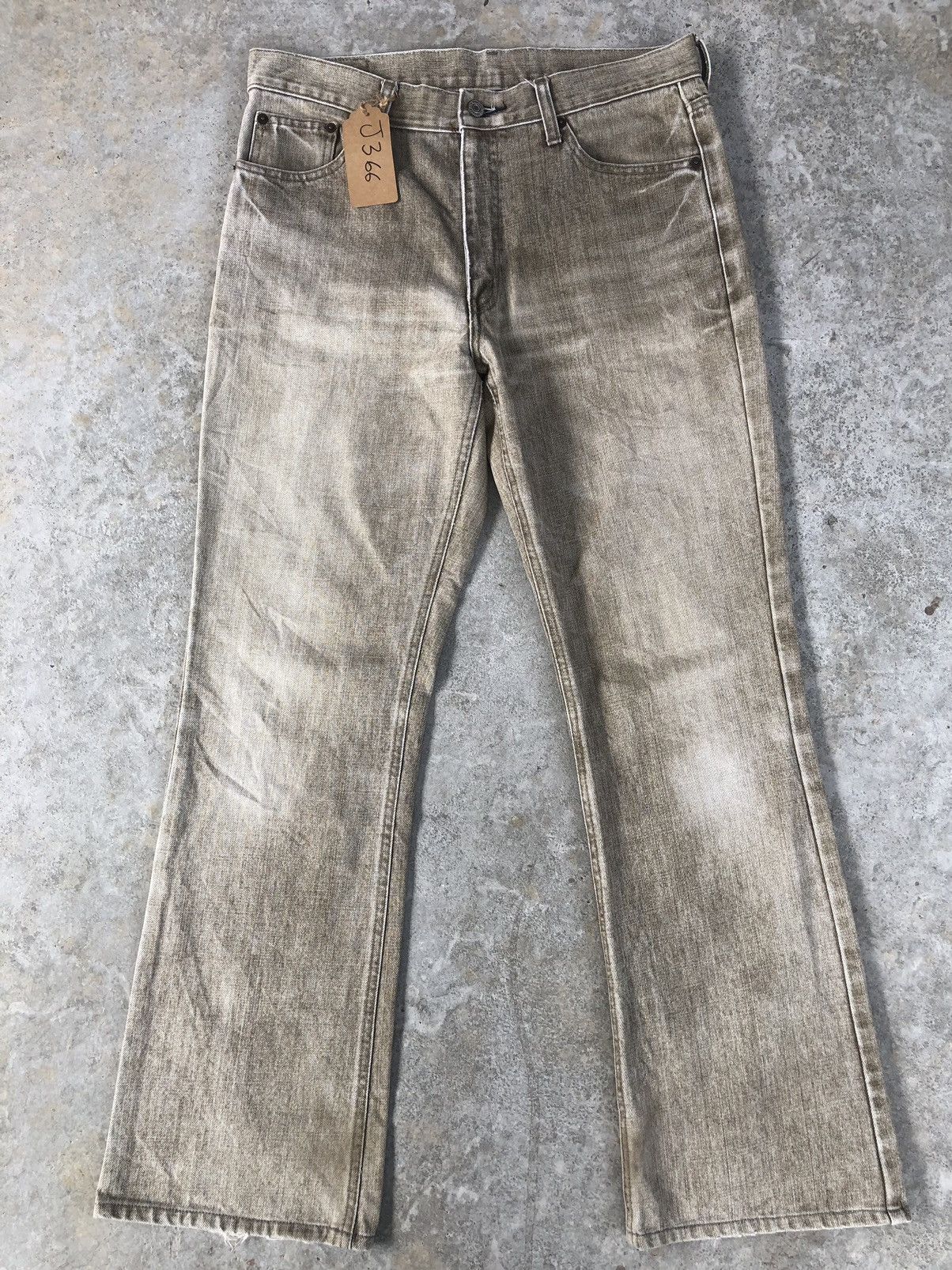 Bobson Flared Jeans Distressed Jeans