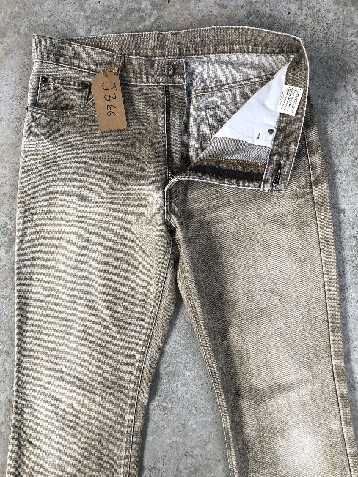 Japanese Brand Bobson Flared Jeans Distressed Jeans Size US 32 / EU 48 - 3 Thumbnail