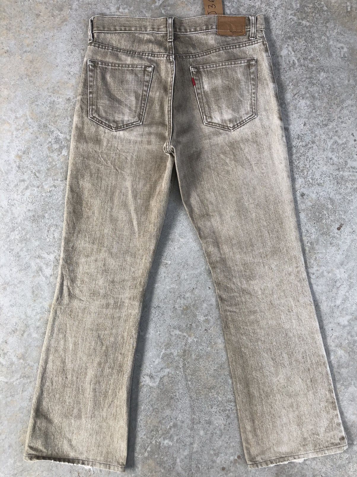 Japanese Brand Bobson Flared Jeans Distressed Jeans Size US 32 / EU 48 - 2 Thumbnail