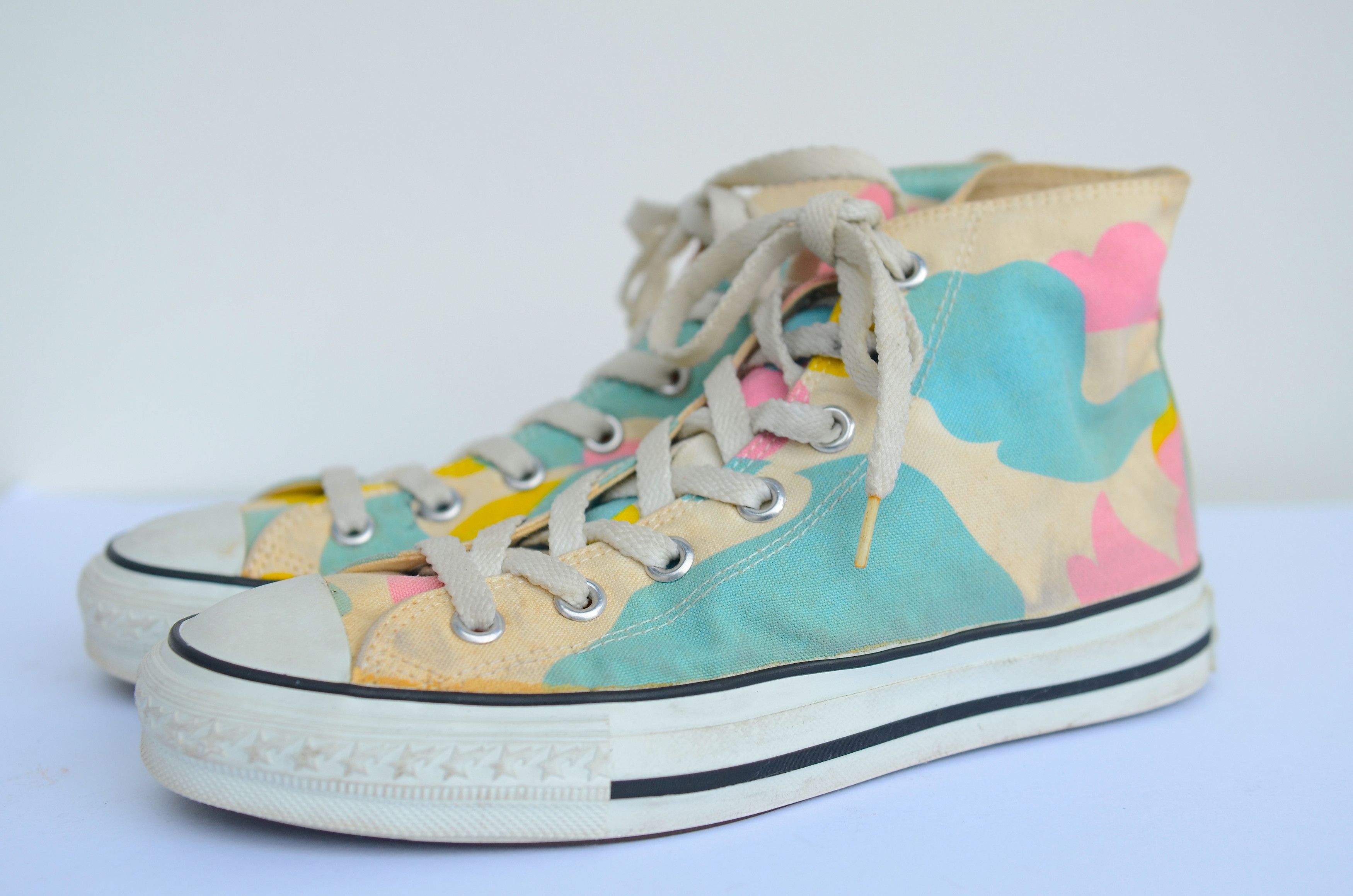 Bape BAPE APESTA COTTON CANDY CAMO SNEAKERS MADE IN JAPAN Size US 7.5 / IT 37.5 - 4 Thumbnail