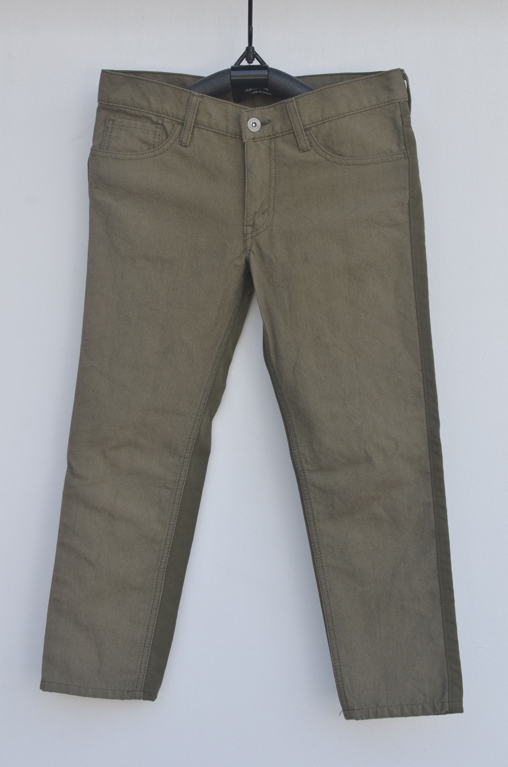 Comme des Garcons COMME des GARCONS OLIVE GREEN SIZE SS MADE IN JAPAN Size 29" - 3 Thumbnail