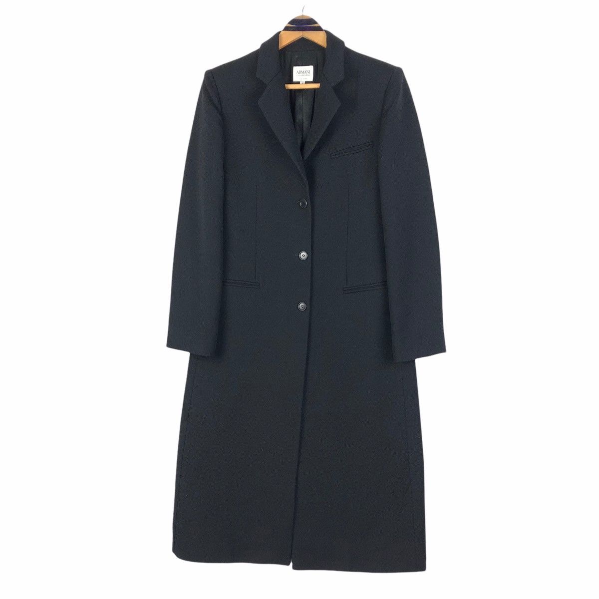 Armani Vintage 90s Armani Collezioni Antinea Overcoat Size US XS / EU 42 / 0 - 1 Thumbnail