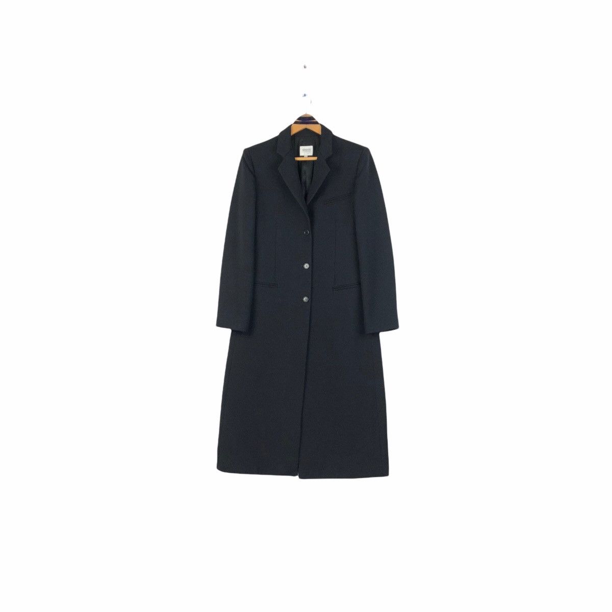 Armani Vintage 90s Armani Collezioni Antinea Overcoat Size US XS / EU 42 / 0 - 2 Thumbnail