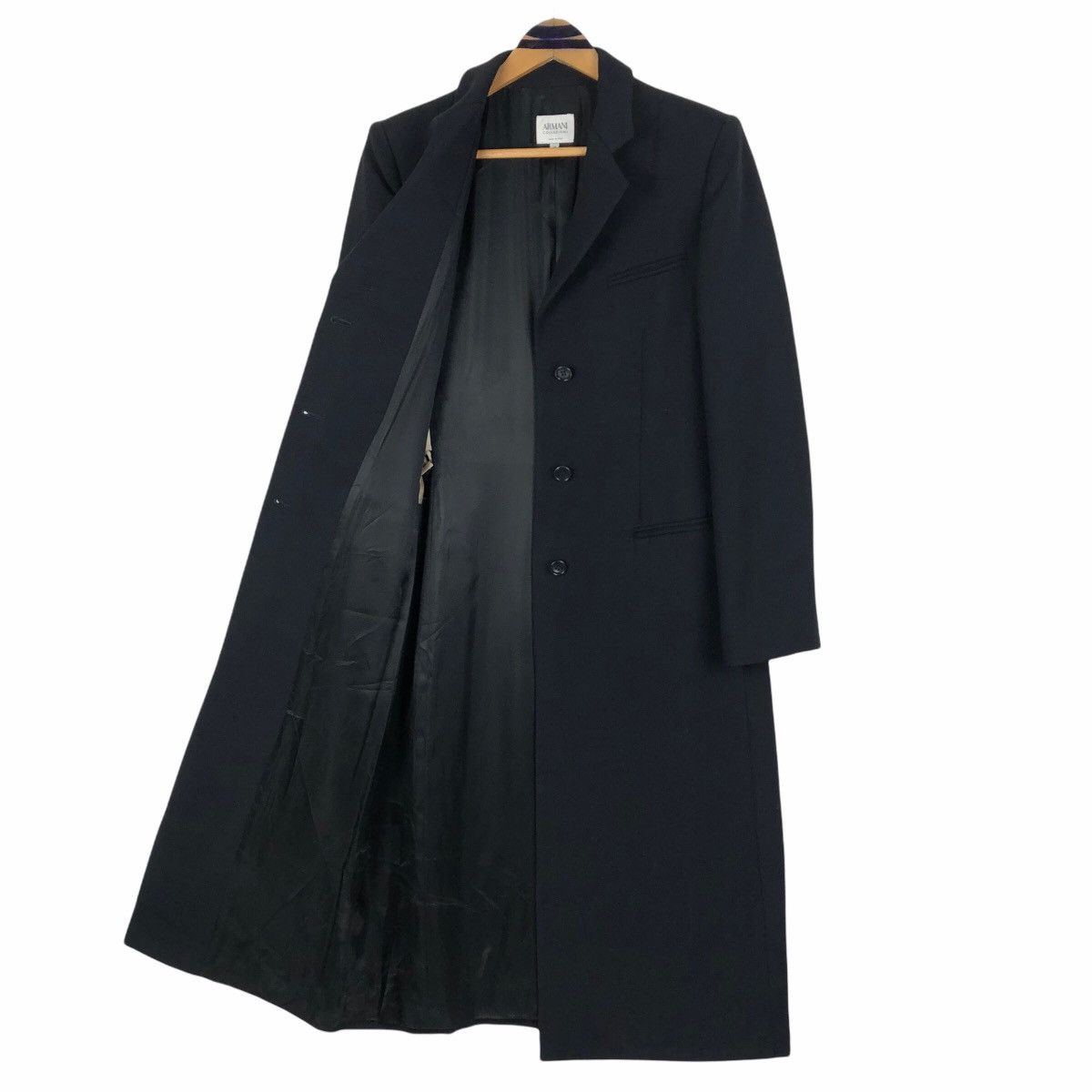 Armani Vintage 90s Armani Collezioni Antinea Overcoat Size US XS / EU 42 / 0 - 6 Thumbnail