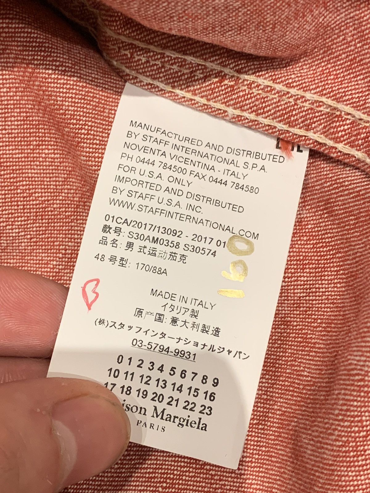 Maison Margiela Margiela Deconstructed Dusty Pink Denim Jacket Size US M / EU 48-50 / 2 - 11 Thumbnail