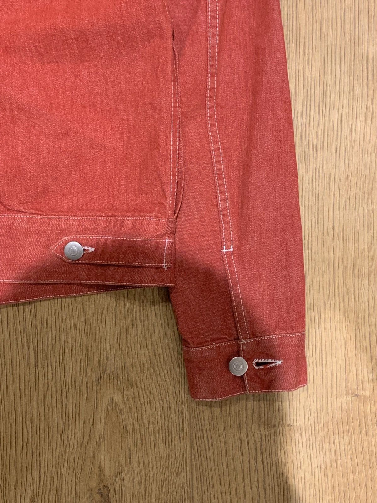 Maison Margiela Margiela Deconstructed Dusty Pink Denim Jacket Size US M / EU 48-50 / 2 - 9 Thumbnail