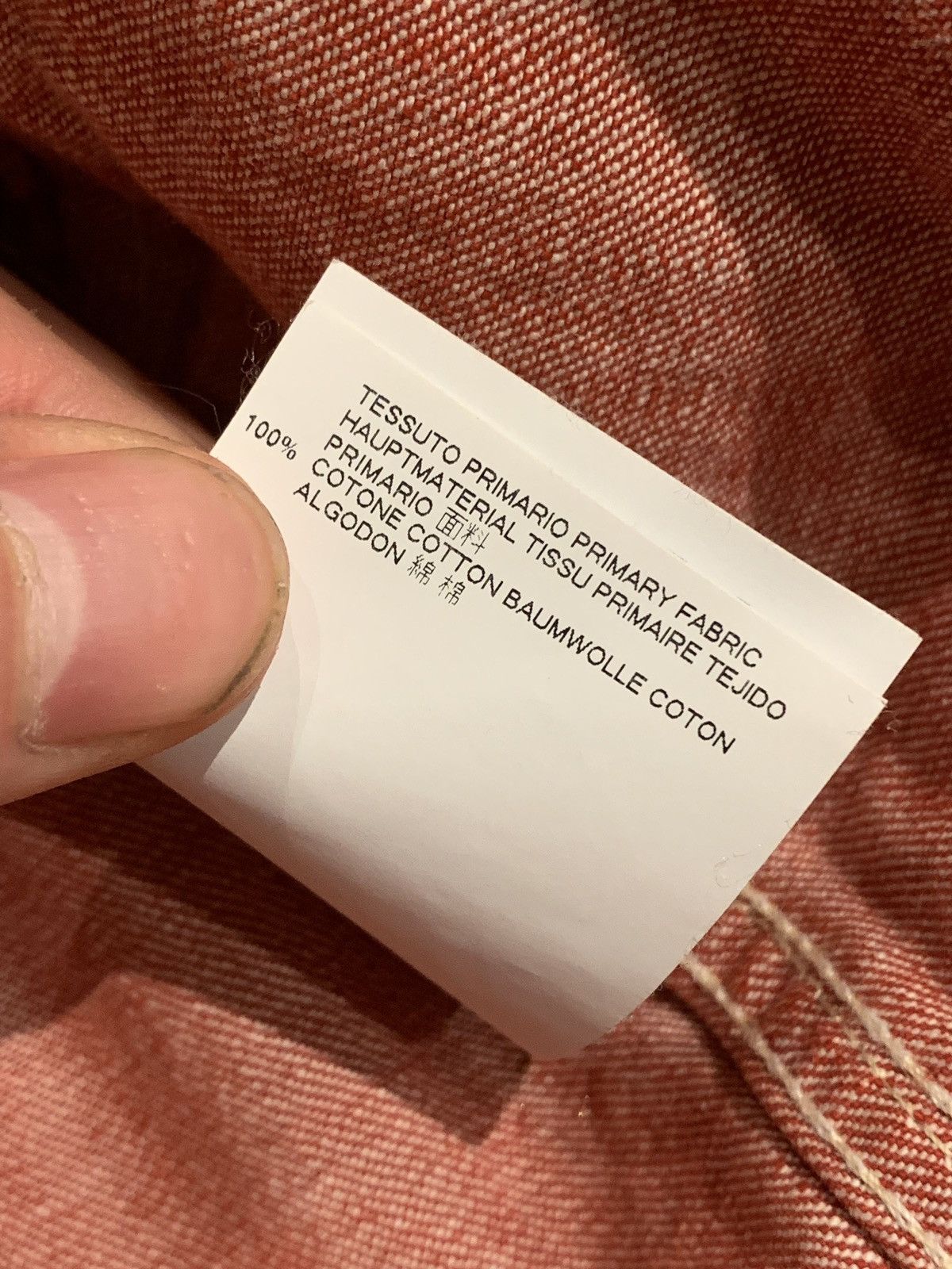 Maison Margiela Margiela Deconstructed Dusty Pink Denim Jacket Size US M / EU 48-50 / 2 - 12 Thumbnail