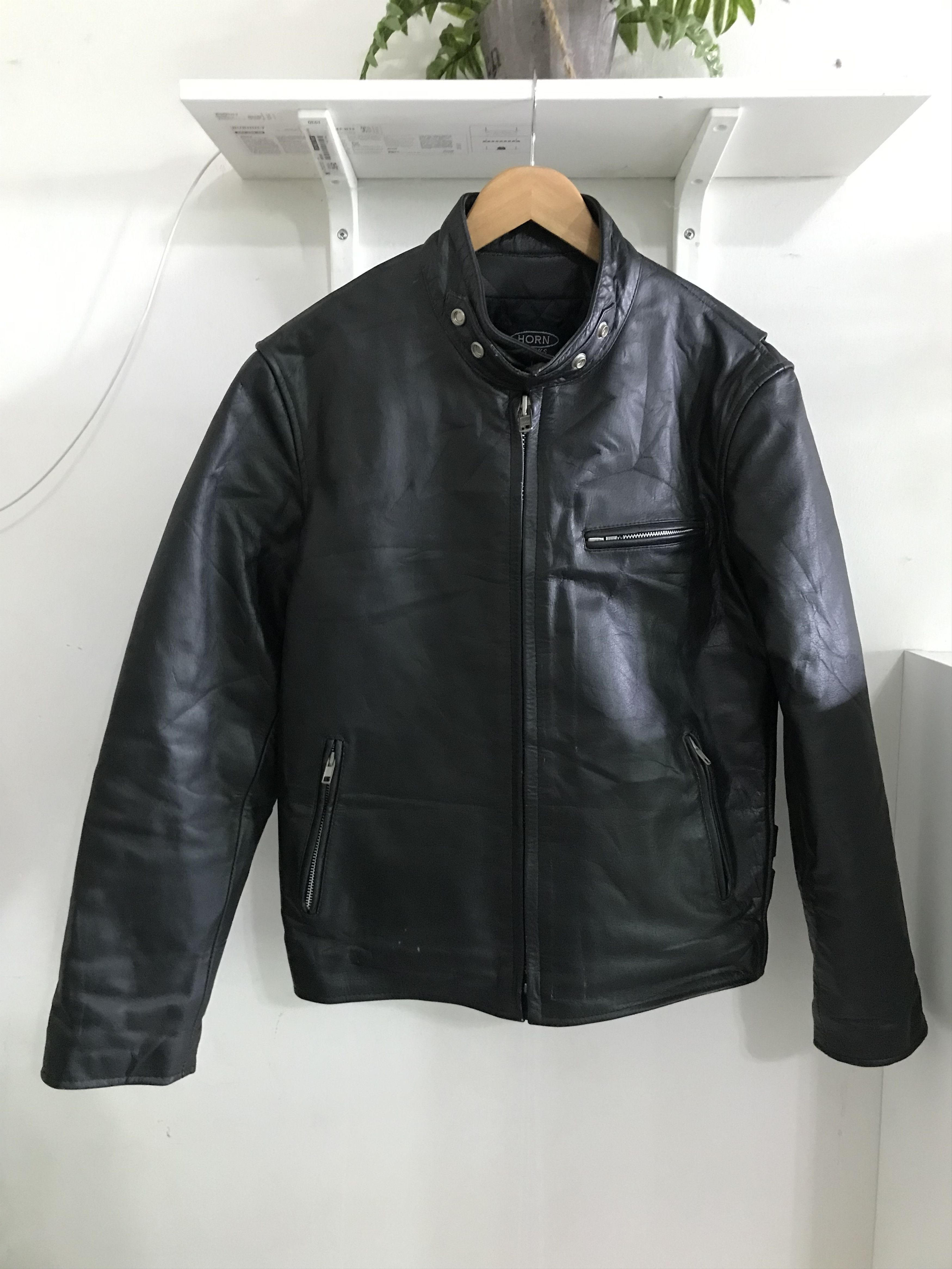Japanese Brand × Leather Jacket HORN WORKS by KAKUISHI Co. Ltd 