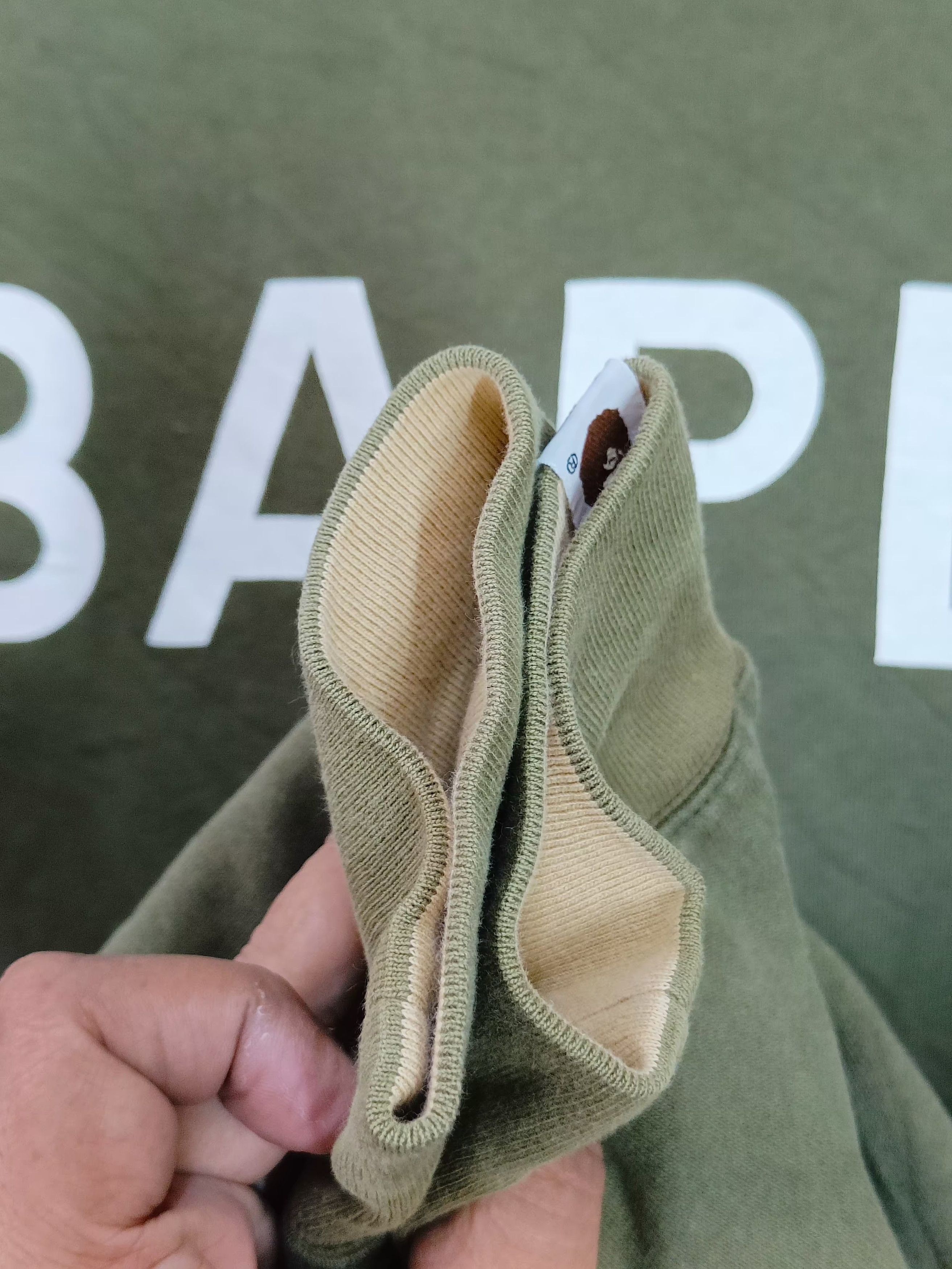Bape × Nigo BAPE Reversible Spell Out Camouflage Sweatshirt Size US M / EU 48-50 / 2 - 6 Thumbnail