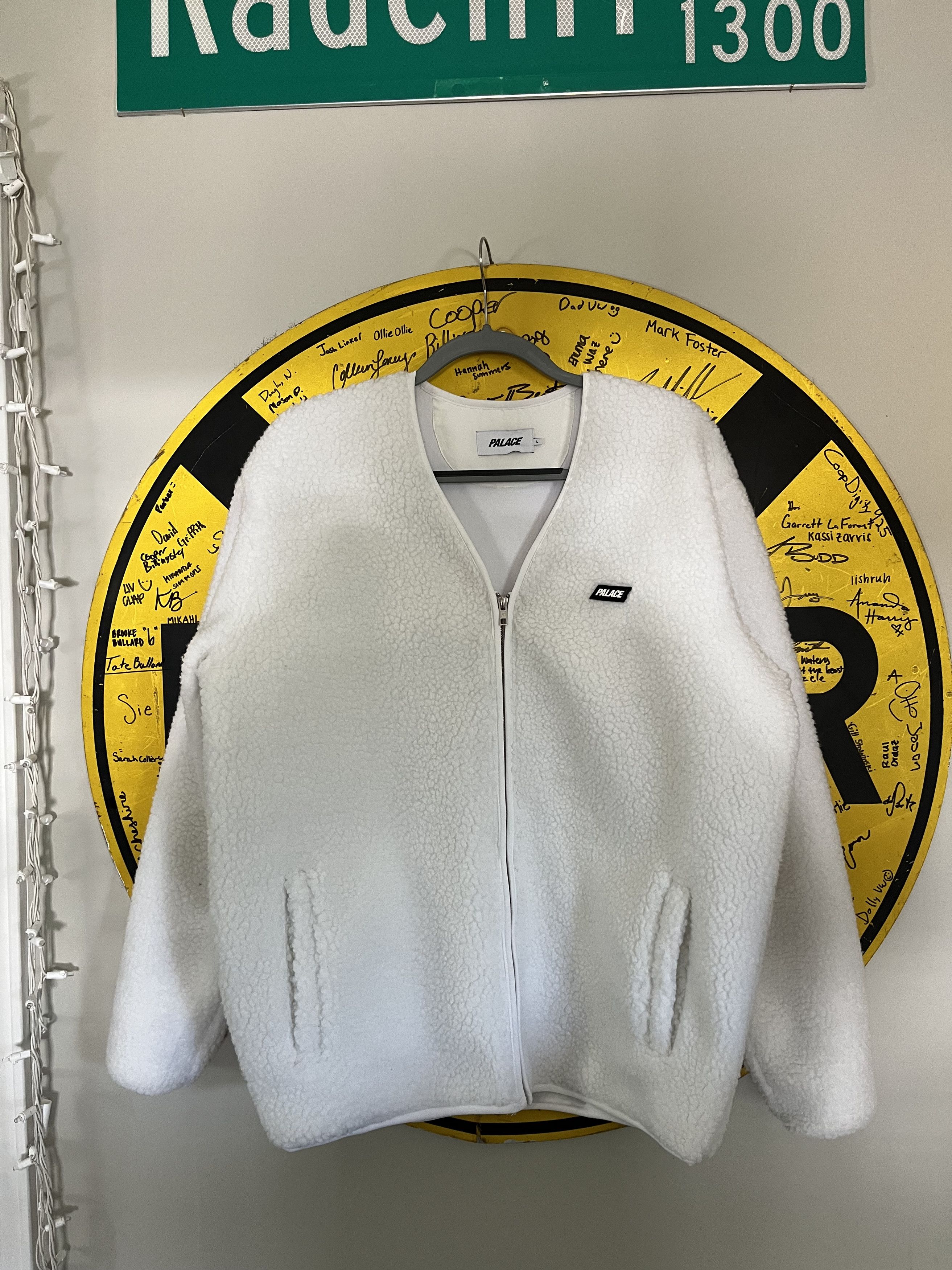 Palace PALACE SHEARLING CARDIGAN Size US L / EU 52-54 / 3 - 3 Thumbnail