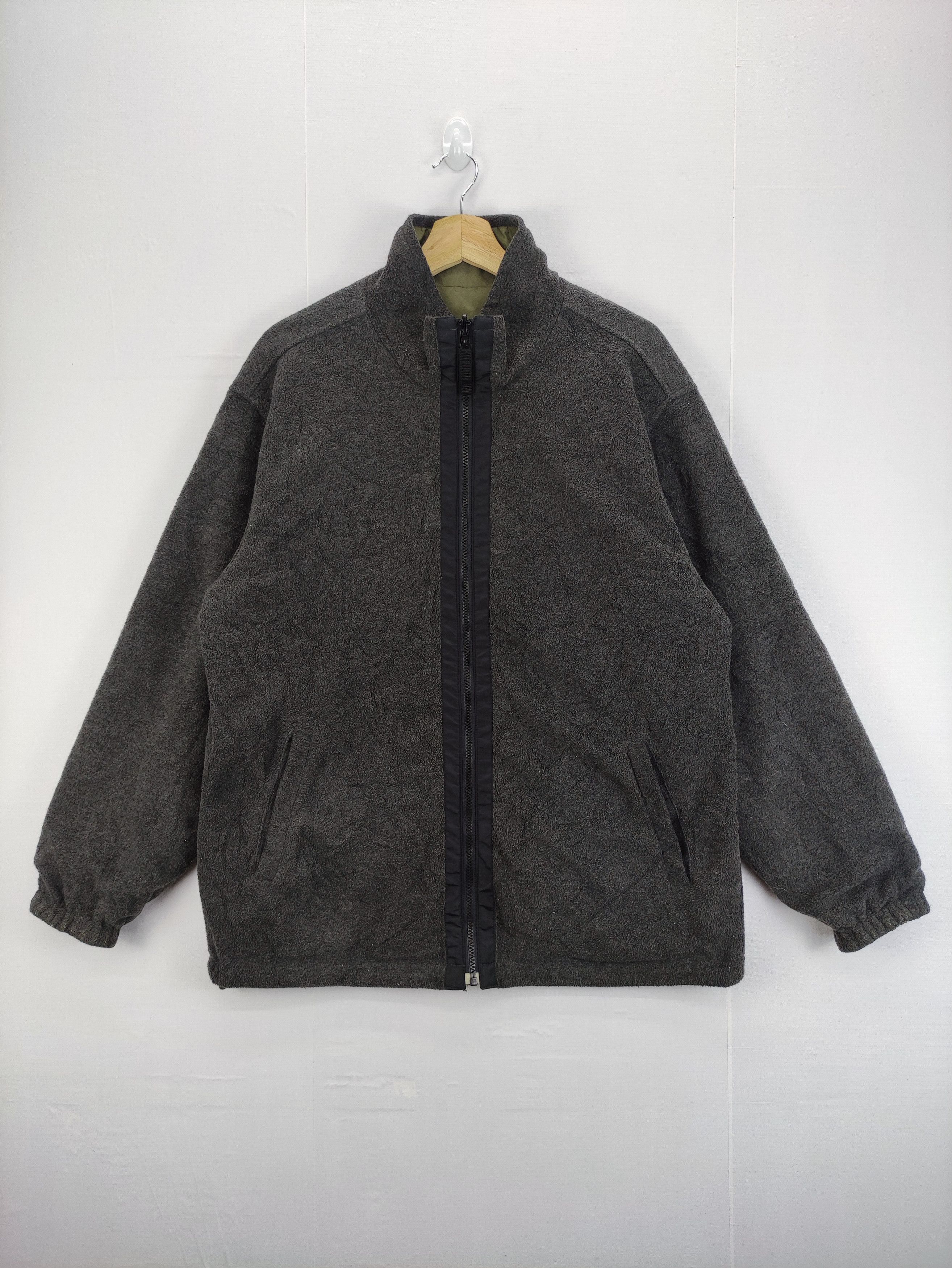 Uniqlo Vintage 90s Uniqlo Reversible Jacket Zipper Size US M / EU 48-50 / 2 - 3 Thumbnail