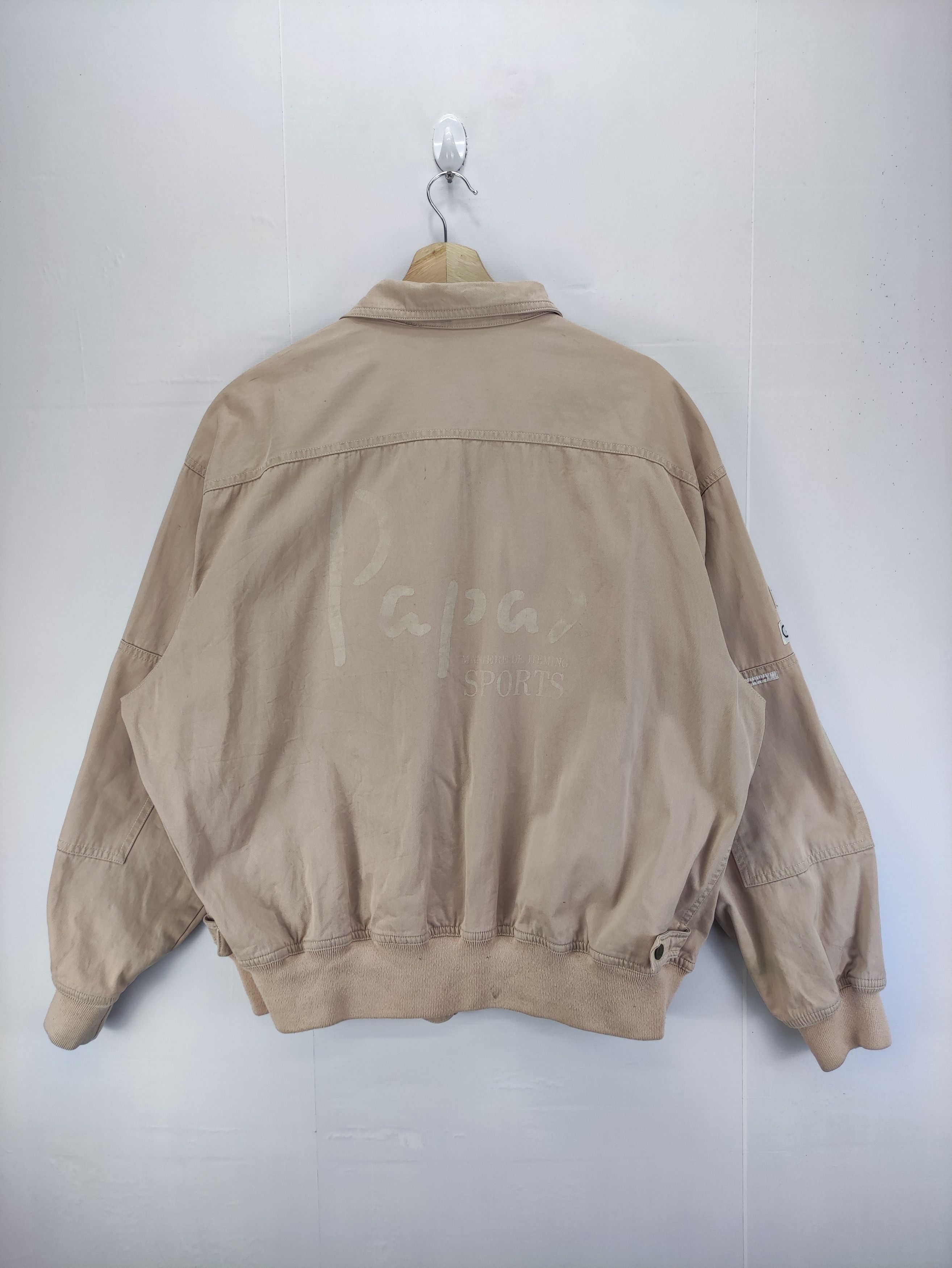Japanese Brand Vintage Papas Golf Zipper Jacket Size US XL / EU 56 / 4 - 17 Thumbnail