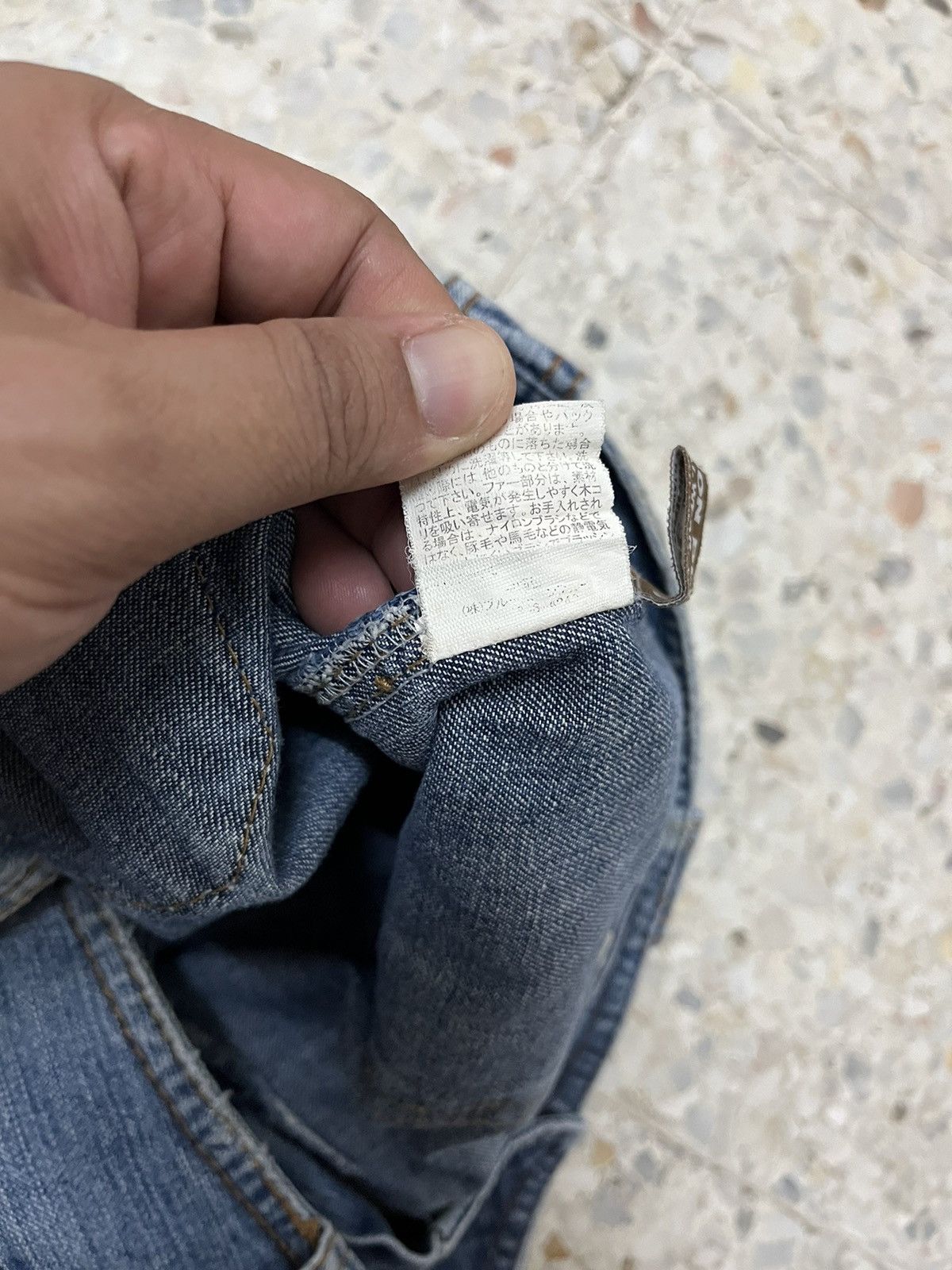 Japanese Brand Japanese brand blue moon blue bell bottom jeans multi pocket Size US 30 / EU 46 - 6 Thumbnail