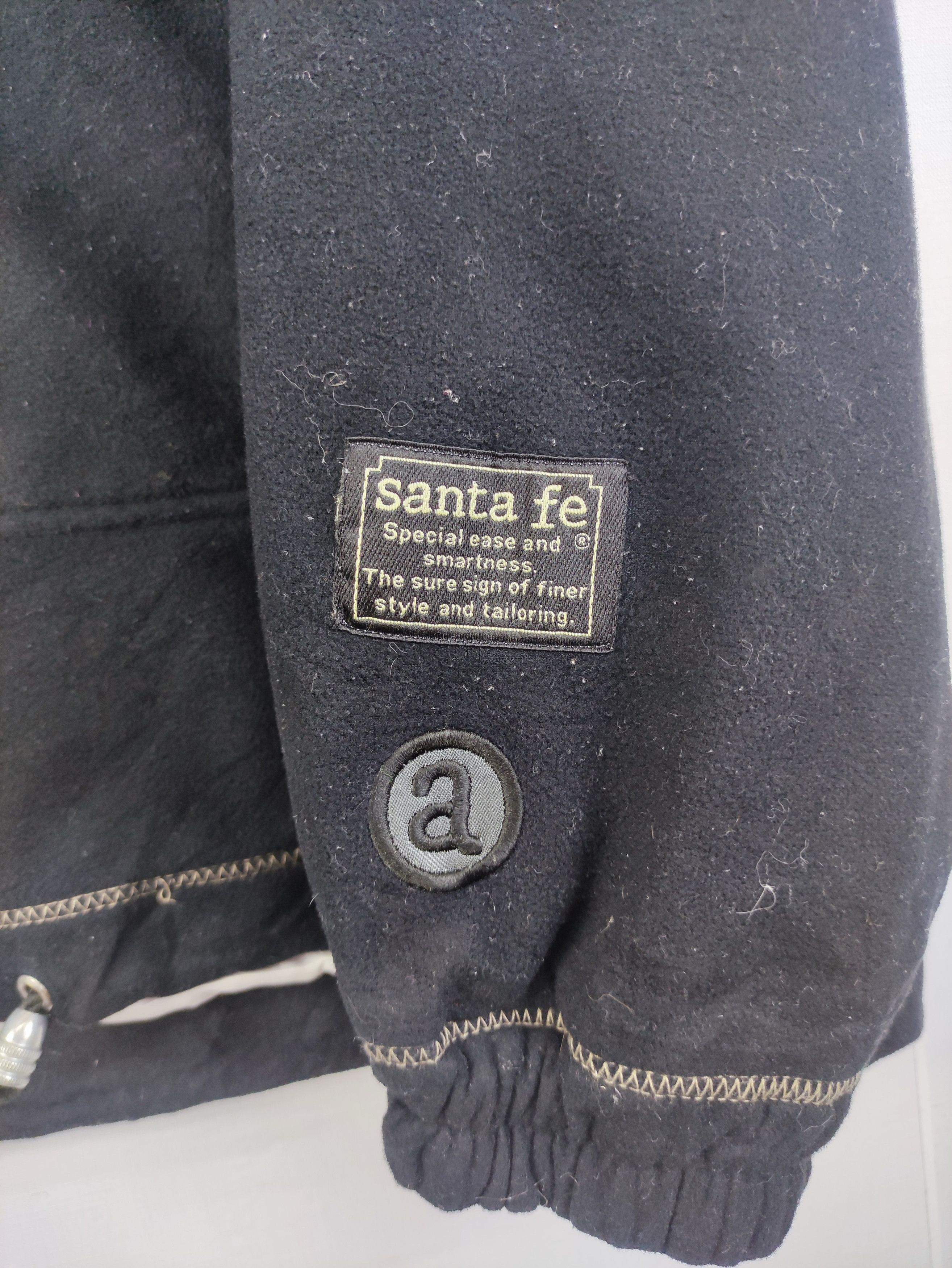 Japanese Brand Vintage Santa Fe Anorak Fleece Sweater Jacket Hoodie Size US XXL / EU 58 / 5 - 6 Thumbnail