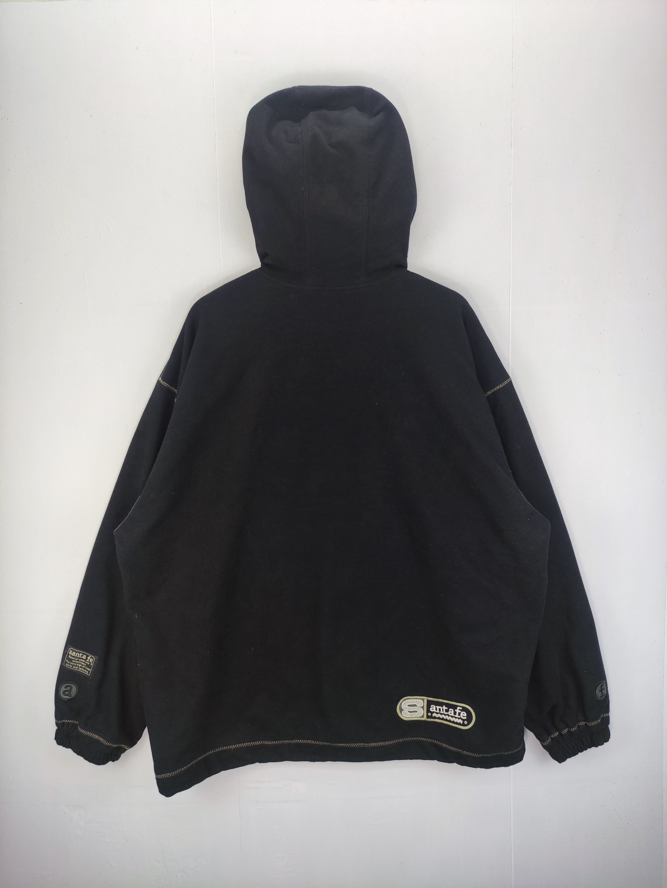 Japanese Brand Vintage Santa Fe Anorak Fleece Sweater Jacket Hoodie Size US XXL / EU 58 / 5 - 10 Thumbnail