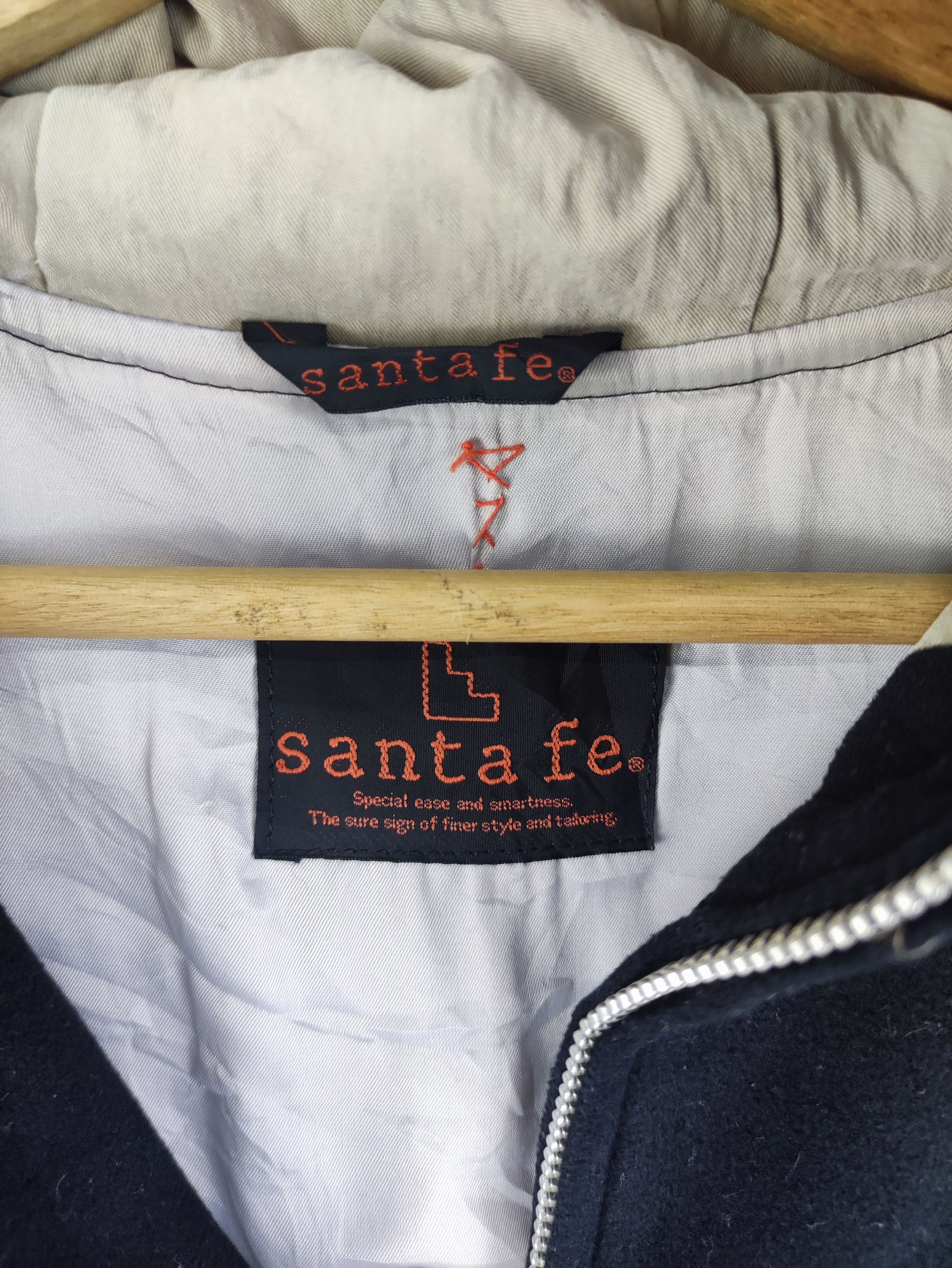 Japanese Brand Vintage Santa Fe Anorak Fleece Sweater Jacket Hoodie Size US XXL / EU 58 / 5 - 4 Thumbnail
