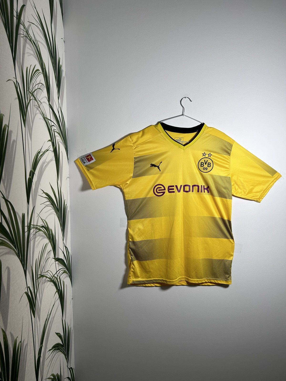Puma REUS BORUSSIA DORTMUND BVB PUMA FOOTBALL SHIRT SOCCER JERSEY Size US XL / EU 56 / 4 - 1 Thumbnail
