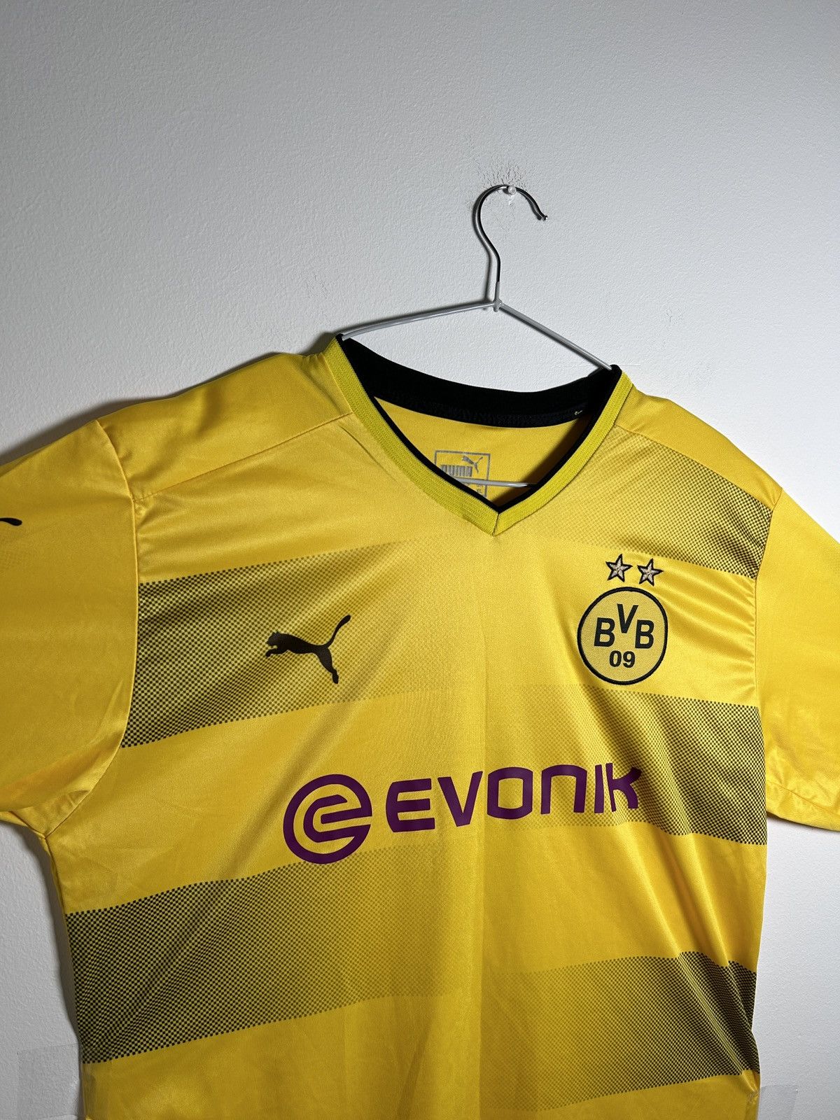 Puma REUS BORUSSIA DORTMUND BVB PUMA FOOTBALL SHIRT SOCCER JERSEY Size US XL / EU 56 / 4 - 3 Thumbnail