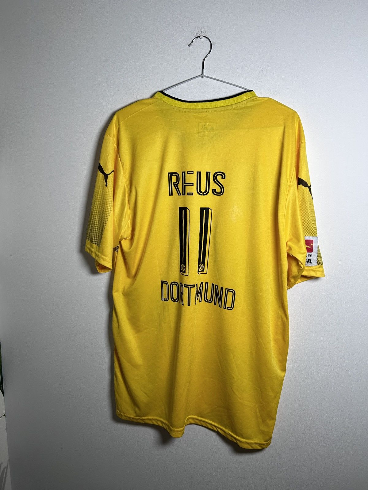 Puma REUS BORUSSIA DORTMUND BVB PUMA FOOTBALL SHIRT SOCCER JERSEY Size US XL / EU 56 / 4 - 8 Thumbnail