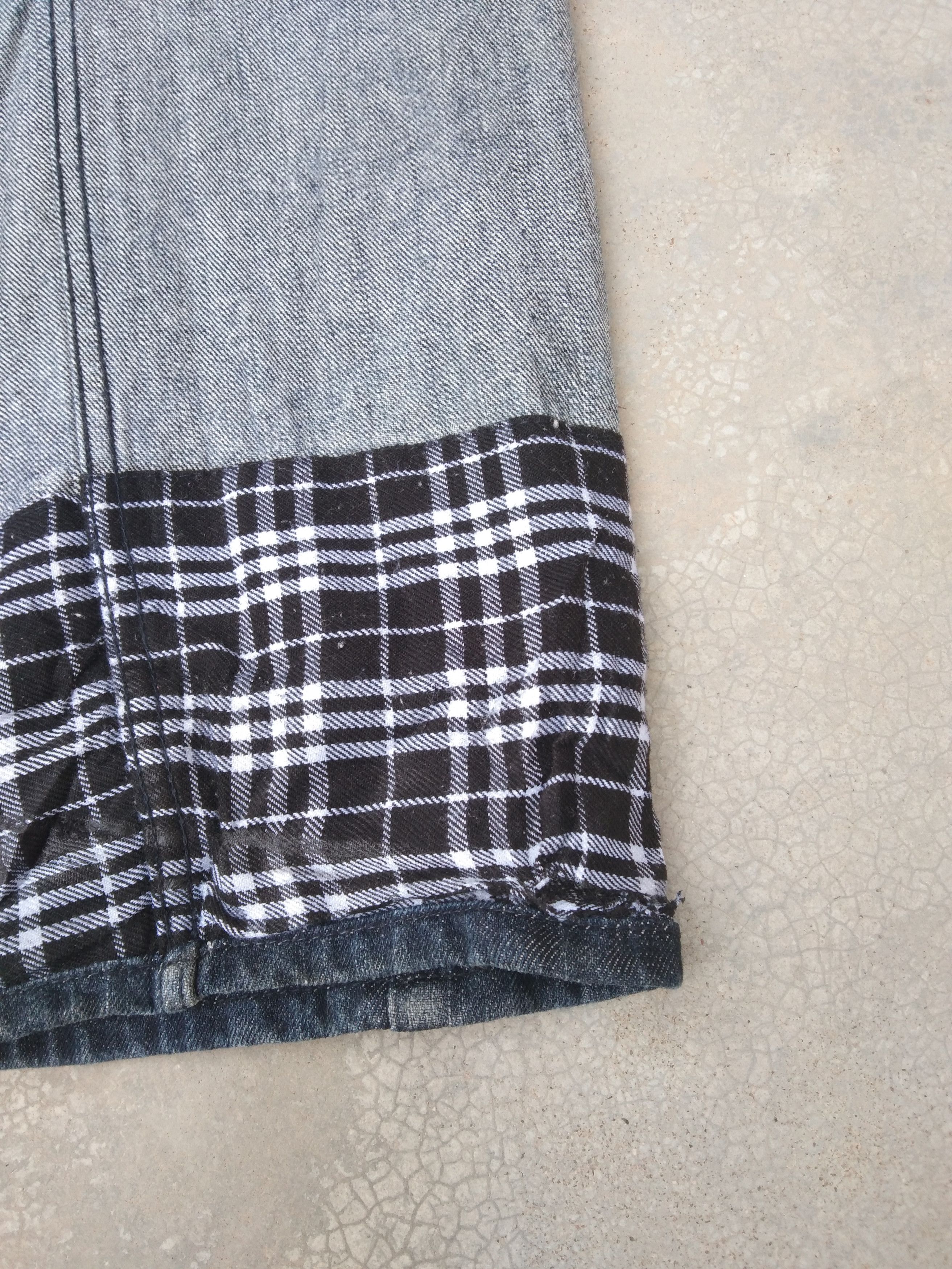 Japanese Brand × Jean × Vintage Vintage Japan Jeans Double Waist Retro Punk Style Denim Size US 30 / EU 46 - 8 Thumbnail