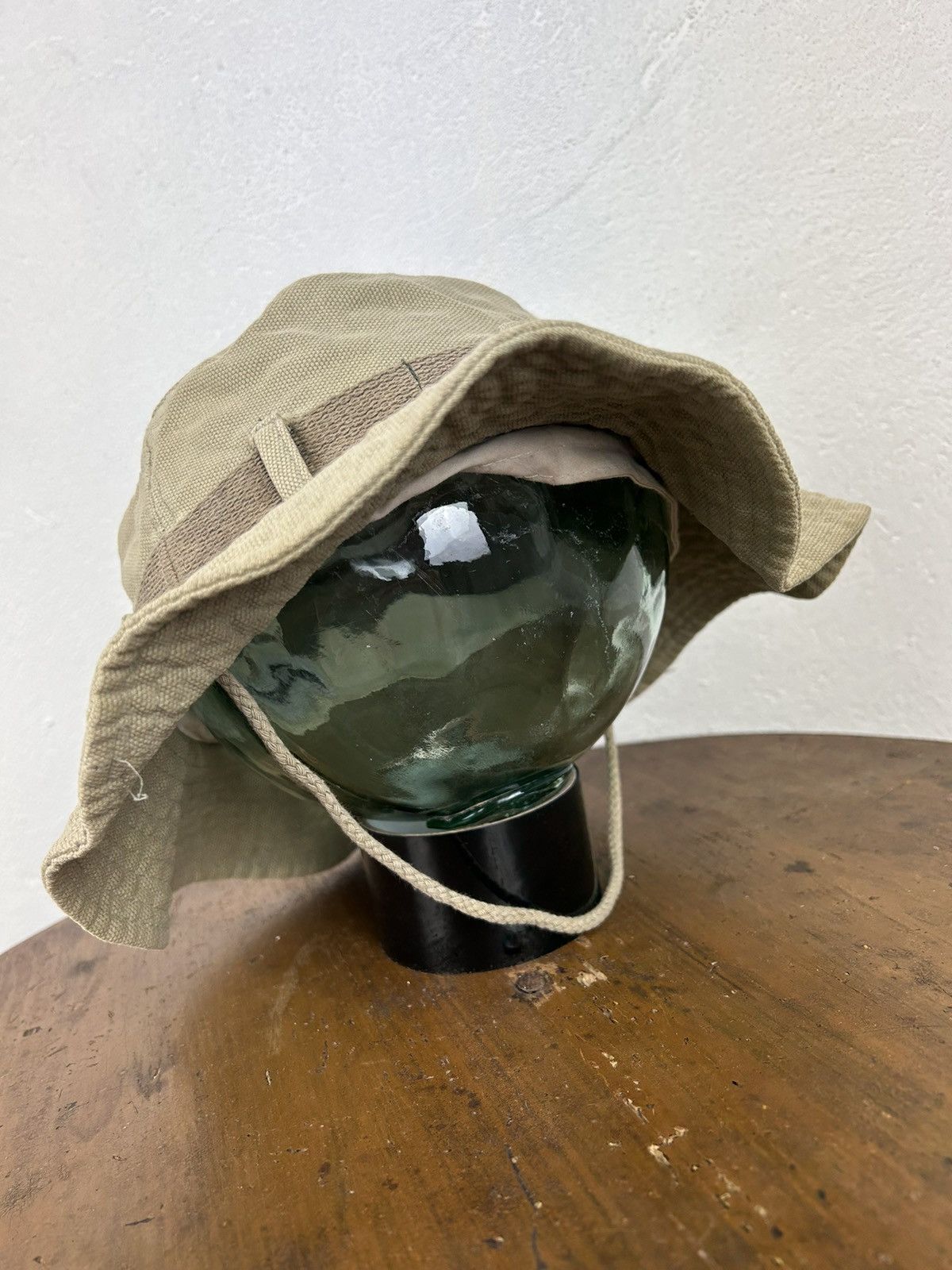 00s Vintage Michiko Koshino Japanese Bucket Hat In Beige