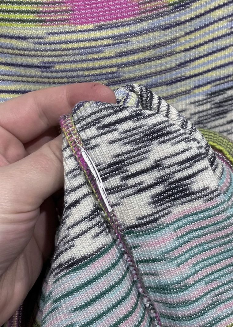 Missoni M Missoni Pink Multi Stripes Sleeveless Turtleneck Size S / US 4 / IT 40 - 5 Thumbnail