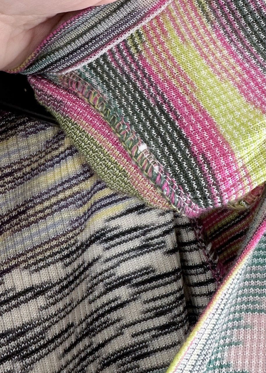 Missoni M Missoni Pink Multi Stripes Sleeveless Turtleneck Size S / US 4 / IT 40 - 6 Thumbnail
