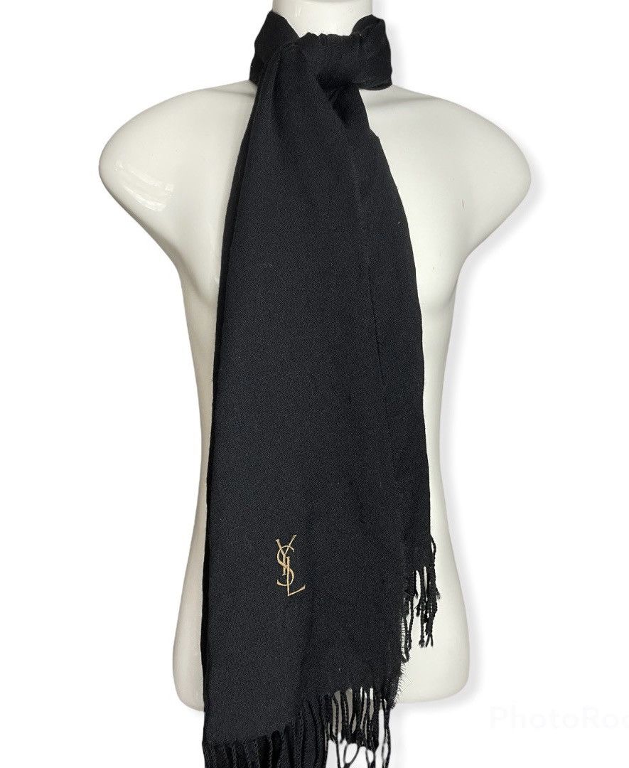 Yves Saint Laurent Yves Saint Lauren Muffler / Scarf Size ONE SIZE - 2 Thumbnail