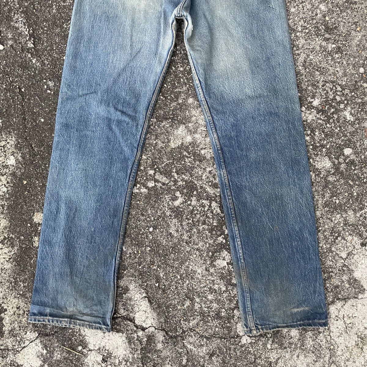 Vintage 90s Levis Lot 501 Distressed Denim Jeans Denim