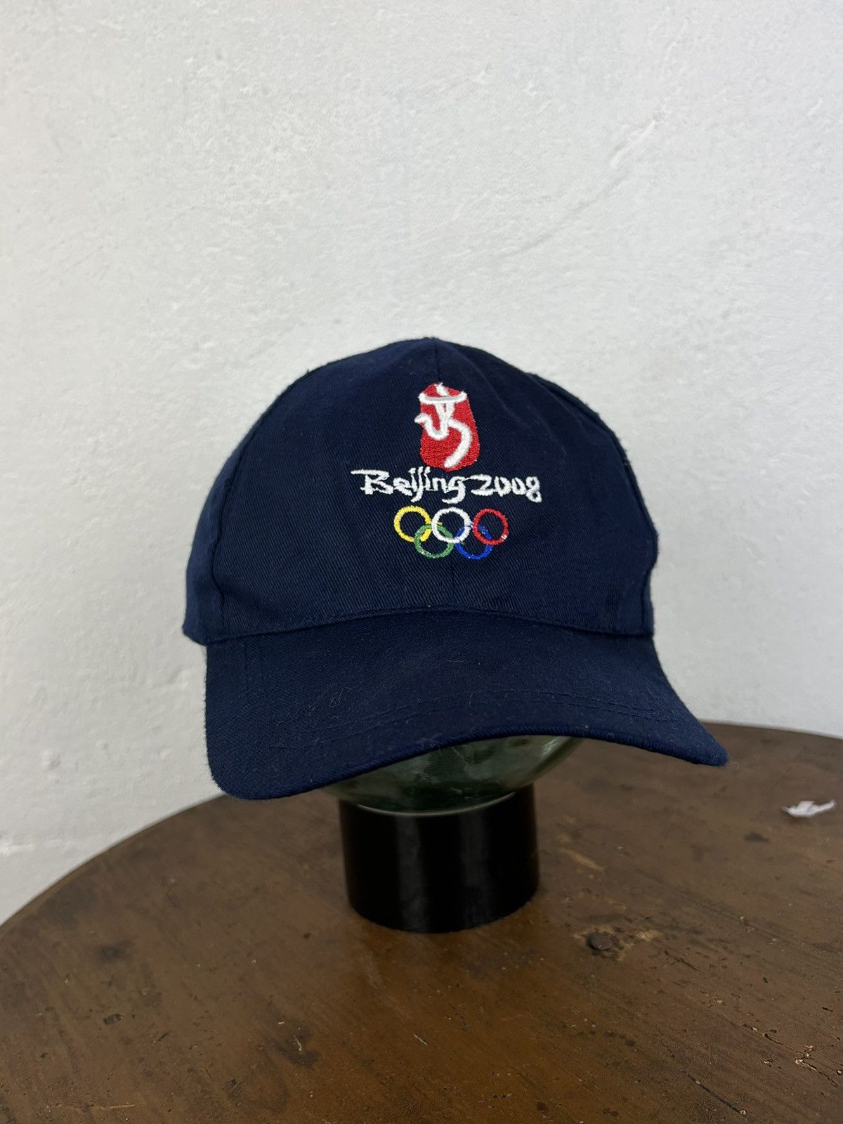 USA Olympics 00s Vintage Beijing 2008 Olympics Embroidered Logo Cap Size ONE SIZE - 2 Thumbnail