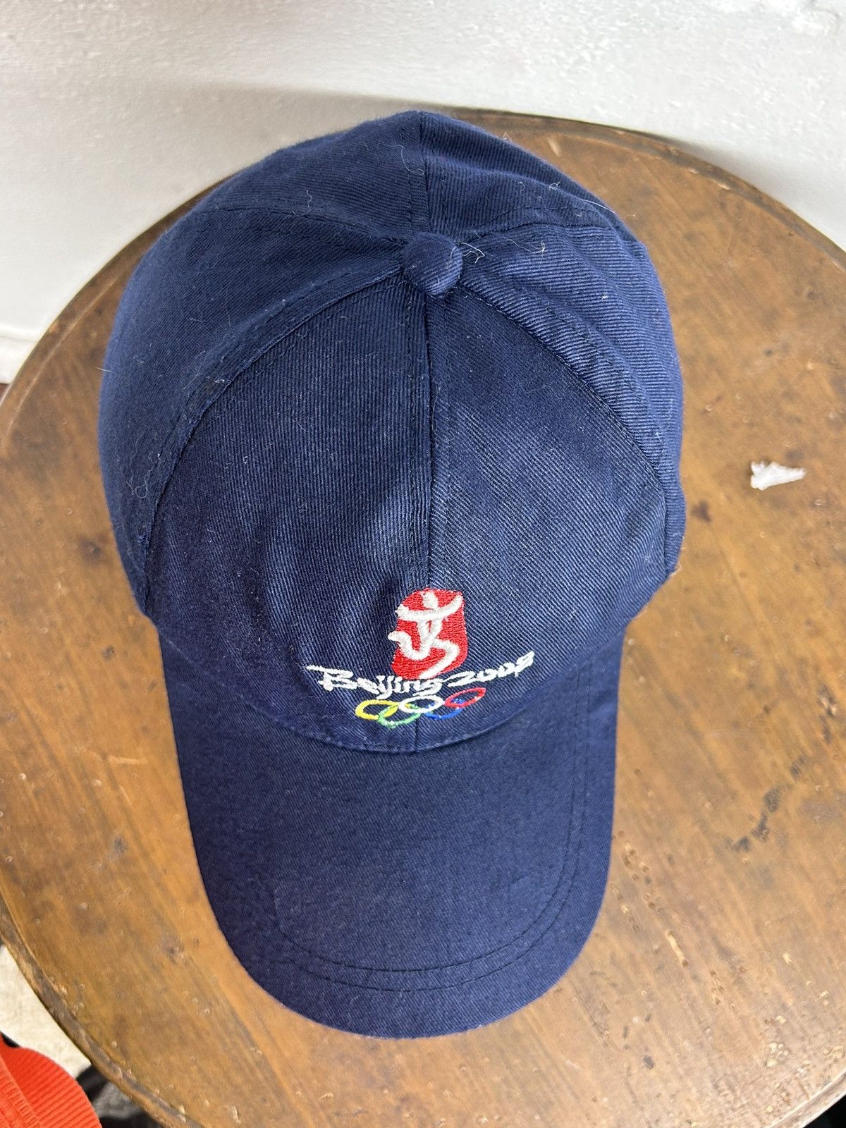USA Olympics 00s Vintage Beijing 2008 Olympics Embroidered Logo Cap Size ONE SIZE - 7 Thumbnail