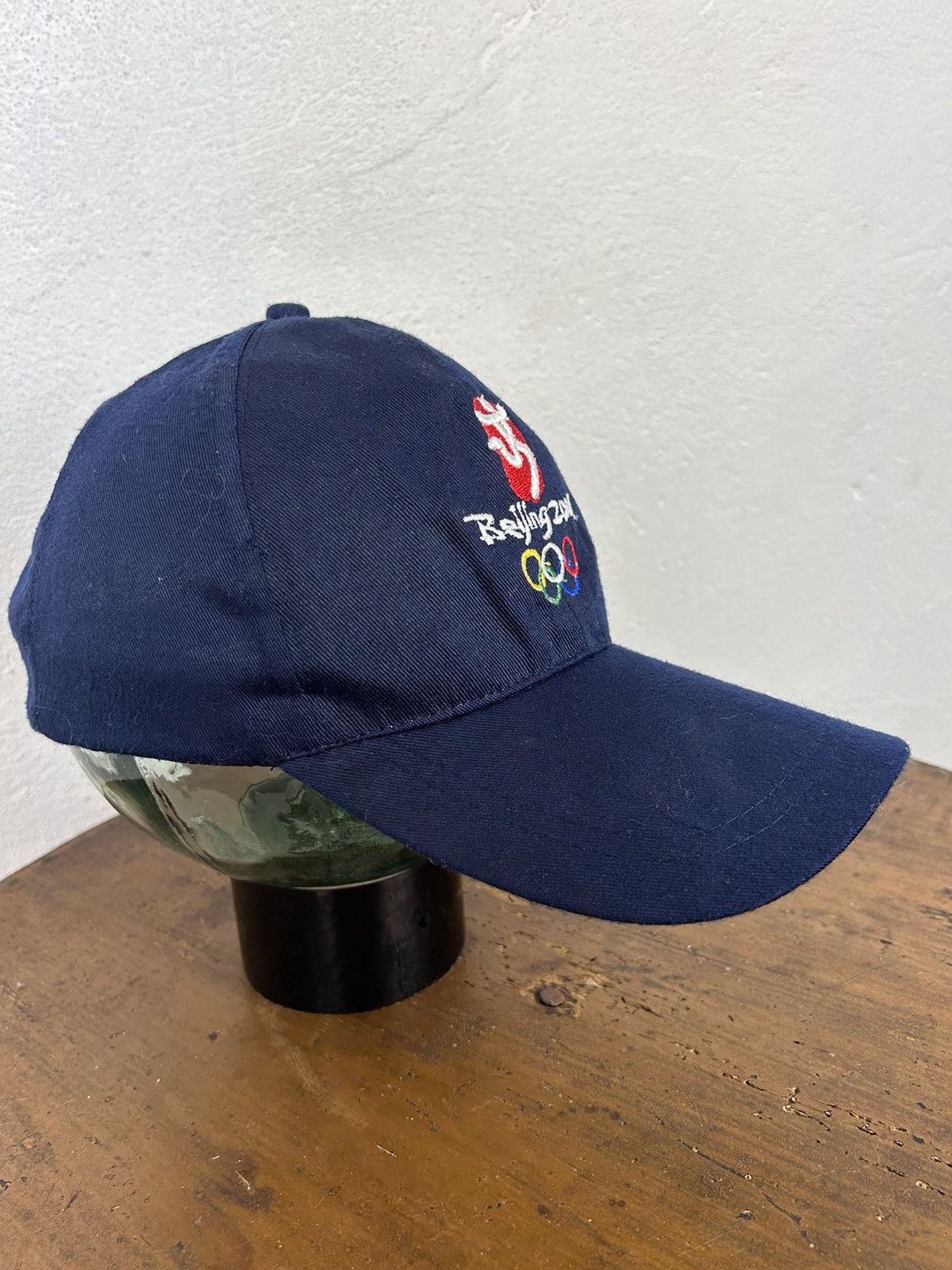 USA Olympics 00s Vintage Beijing 2008 Olympics Embroidered Logo Cap Size ONE SIZE - 3 Thumbnail