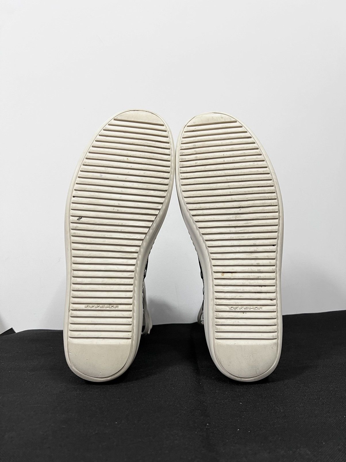 Rick Owens Drkshdw Rick owens drkshdw gradient ramones high top sneakers sz45 Size US 12 / EU 45 - 9 Thumbnail