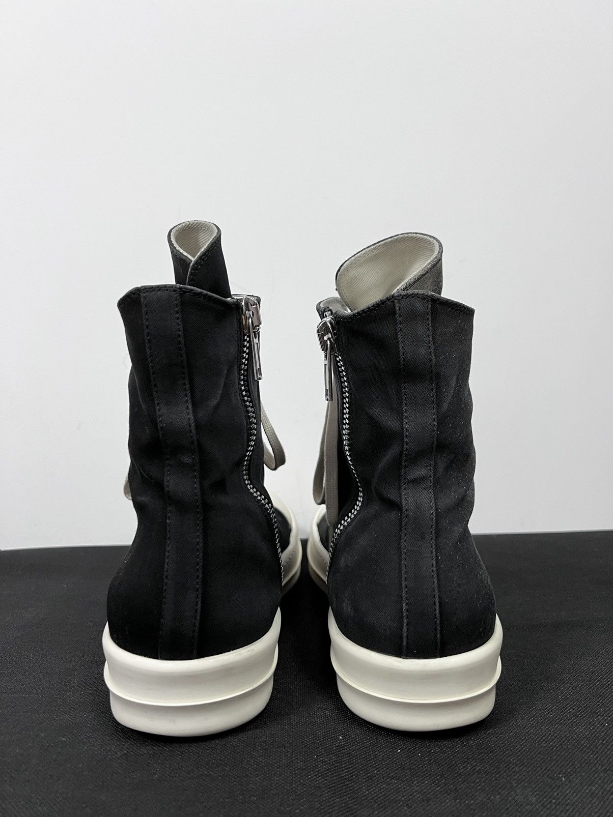 Rick Owens Drkshdw Rick owens drkshdw gradient ramones high top sneakers sz45 Size US 12 / EU 45 - 6 Thumbnail