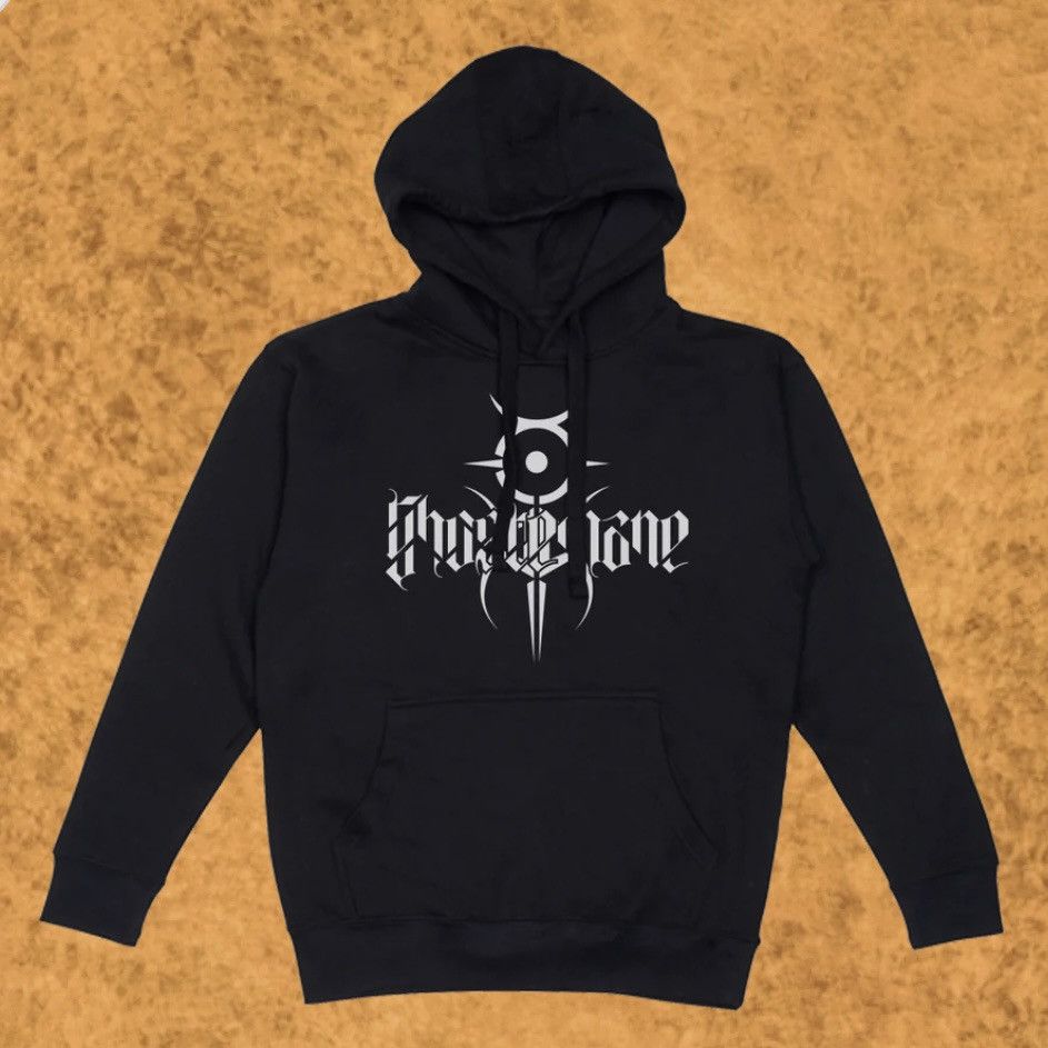 GHOSTEMANE Ghostemane Anti Icon Logo Hoodie - Black LG Size US L / EU 52-54 / 3 - 1 Thumbnail
