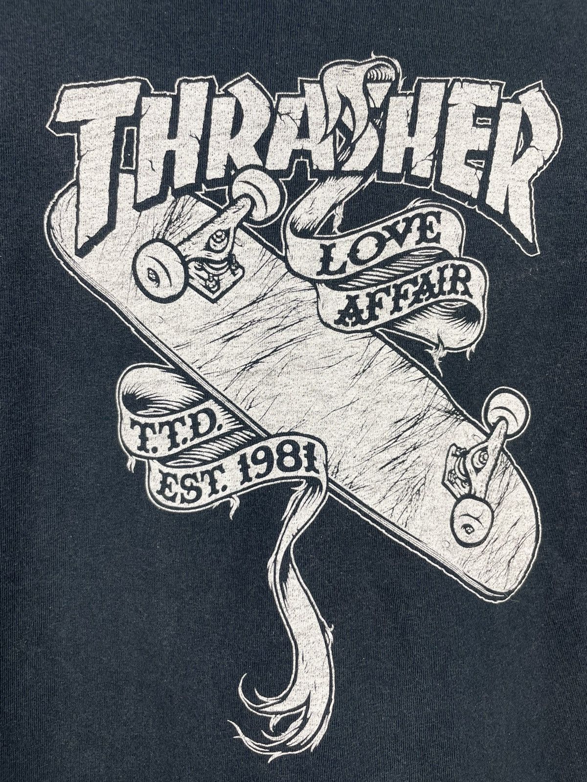 Thrasher Thrasher skateboard t shirt Size US M / EU 48-50 / 2 - 4 Thumbnail