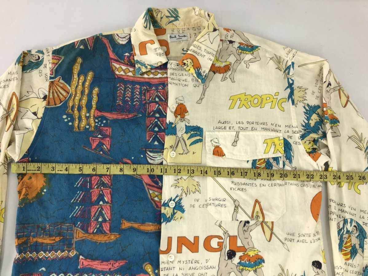 Paul Smith 90s Paul Smith London Button Shirt Aztec Native Design Ovp Size US XL / EU 56 / 4 - 9 Thumbnail