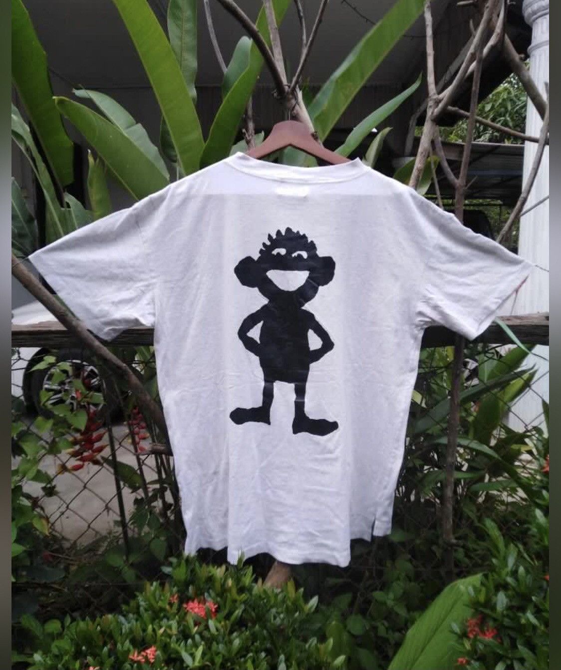 Japanese Brand × Vintage Vintage Harlem Store Michael 8326 Big Printed Tee Size US XL / EU 56 / 4 - 1 Thumbnail