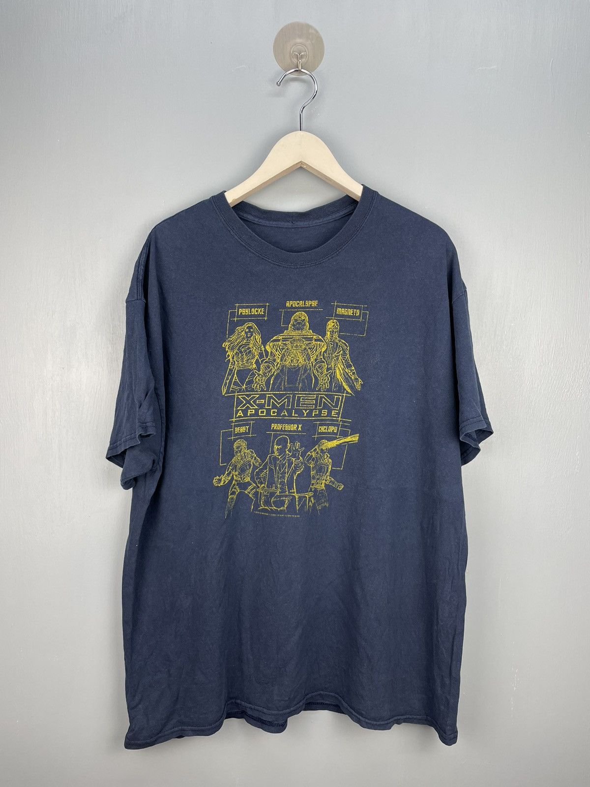 Marvel Comics Vintage Y2K X-Men Apocalypse movie promo t shirt Size US XL / EU 56 / 4 - 1 Thumbnail