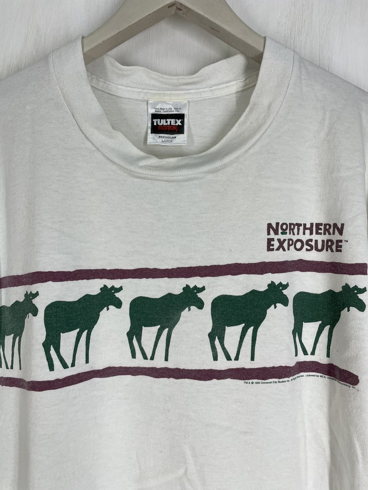 Vintage Vtg 90s Northern Exposure comedy drama television t shirt Size US L / EU 52-54 / 3 - 3 Thumbnail
