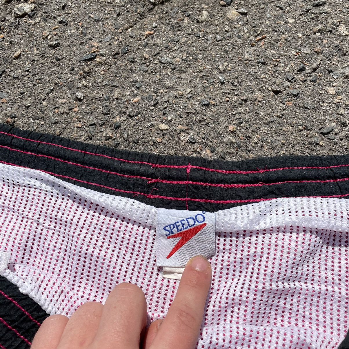 Beauty Beast Vintage 90s Speedo Art Shorts Summer Kanye Travis Style Size US 38 / EU 54 - 5 Thumbnail